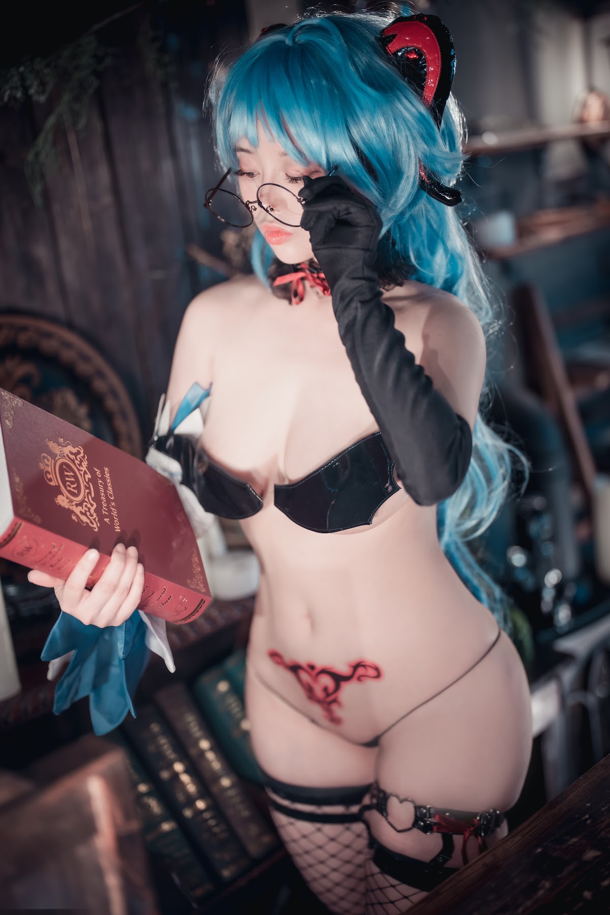 DJAWA Photo – ZziZzi – Ganyu Succubus (Genshin Impact) + S.ver - P101