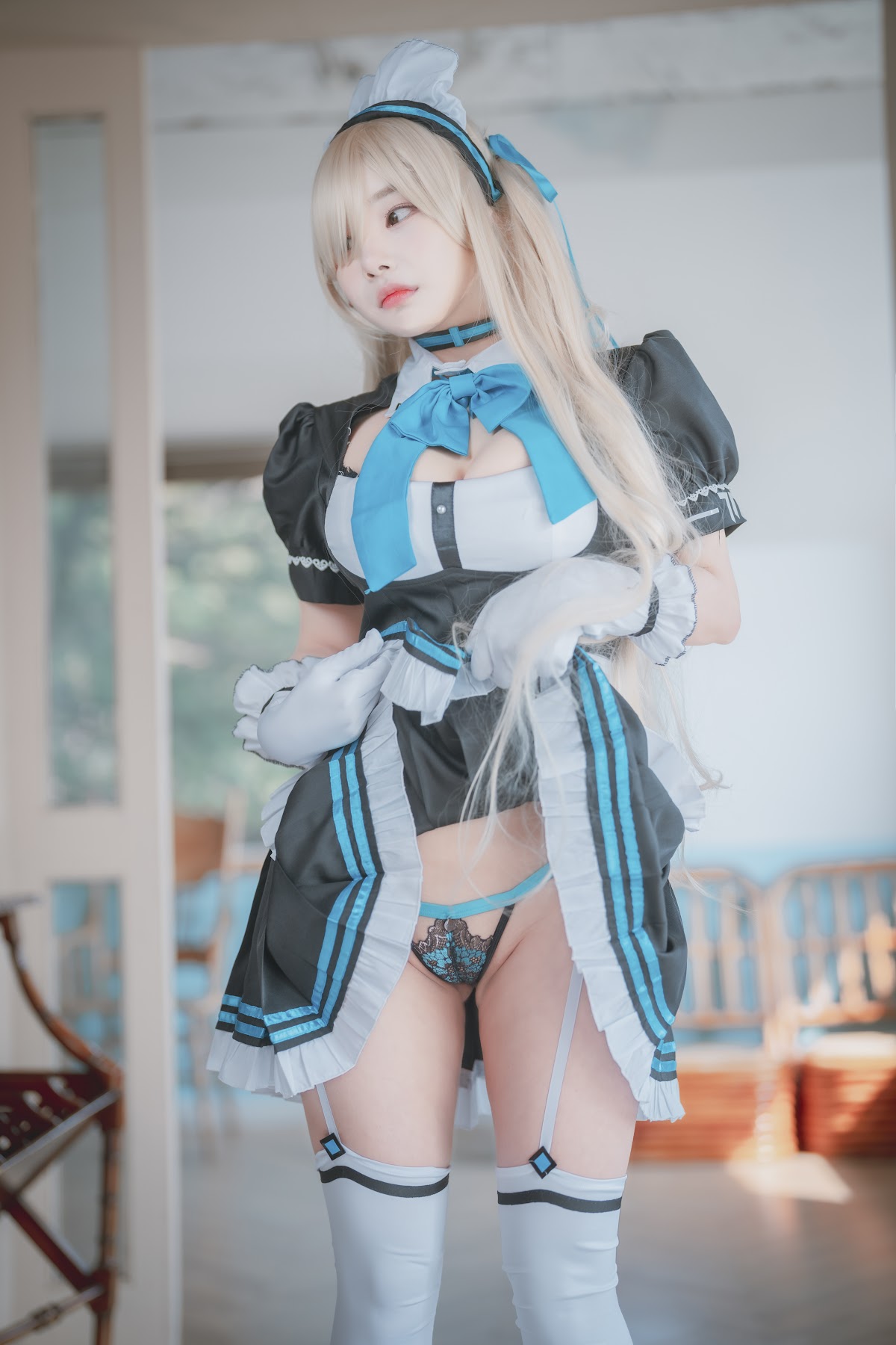 DJAWA Photo – Zzyuri (쮸리) – Asuna’s Maid Mansion (+S.Ver) - P106