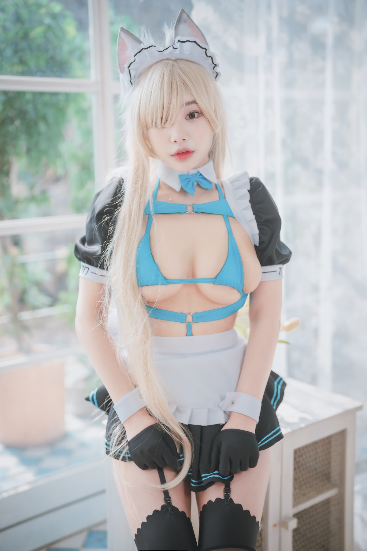 DJAWA Photo – Zzyuri (쮸리) – Asuna’s Maid Mansion (+S.Ver) - P16