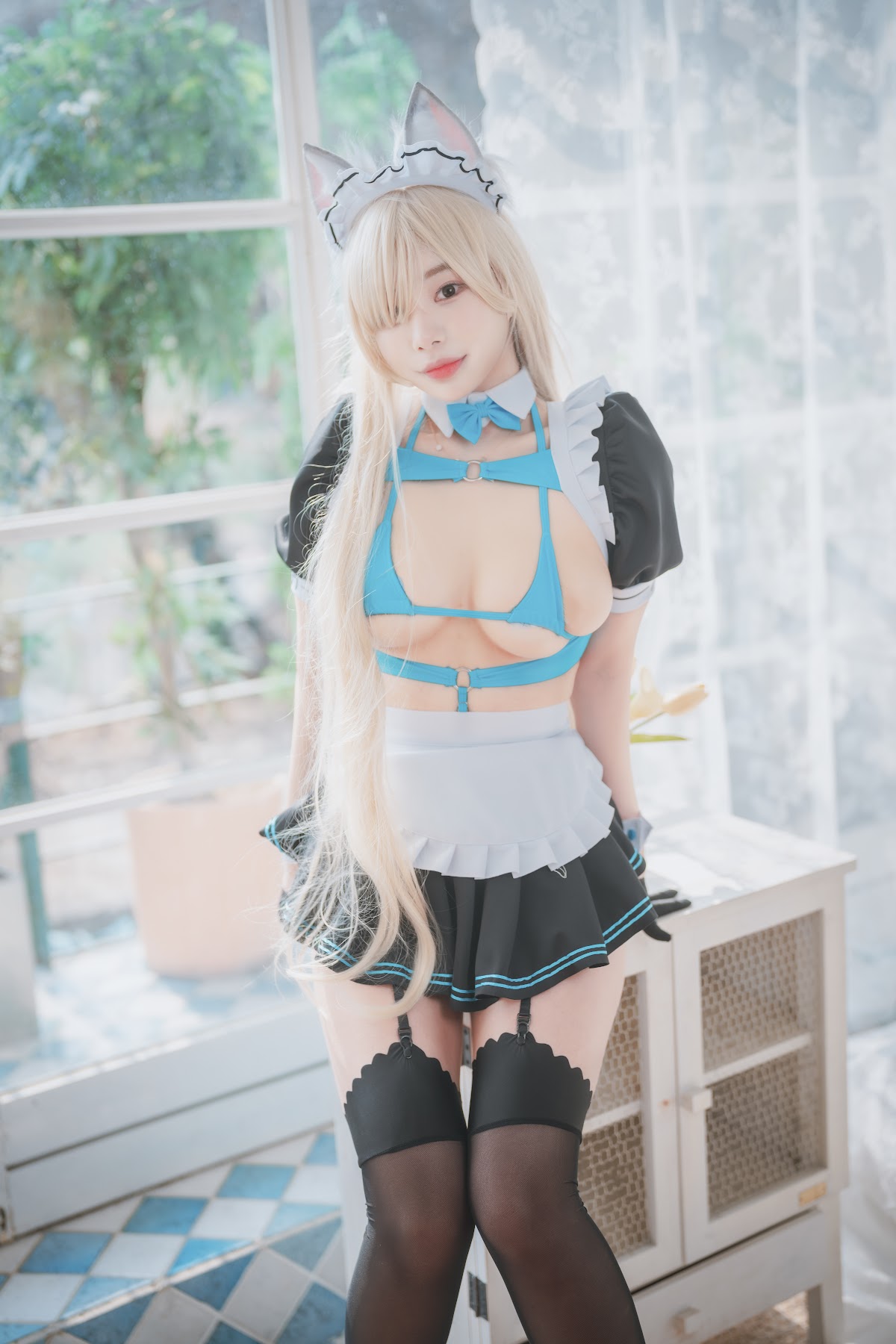 DJAWA Photo – Zzyuri (쮸리) – Asuna’s Maid Mansion (+S.Ver) - P18