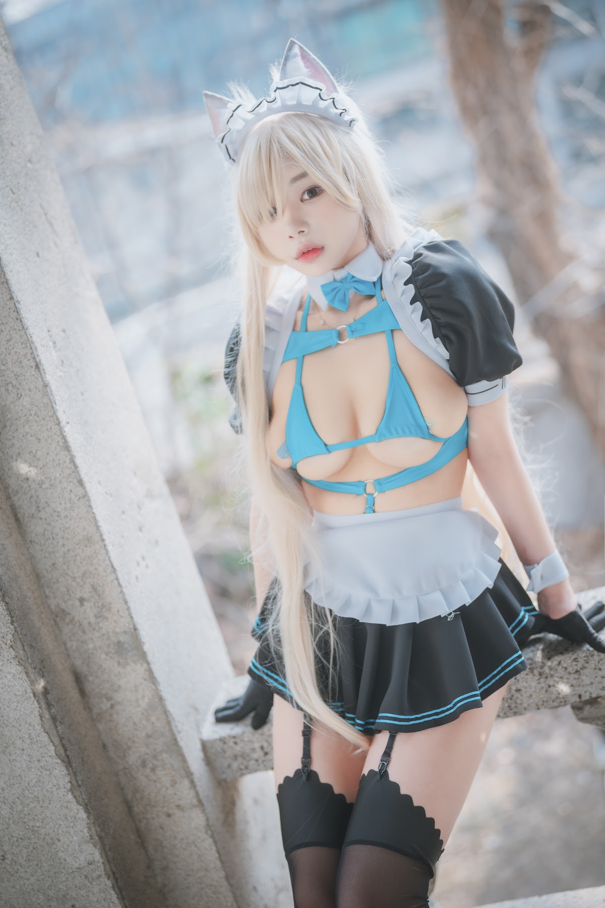 DJAWA Photo – Zzyuri (쮸리) – Asuna’s Maid Mansion (+S.Ver) - P49