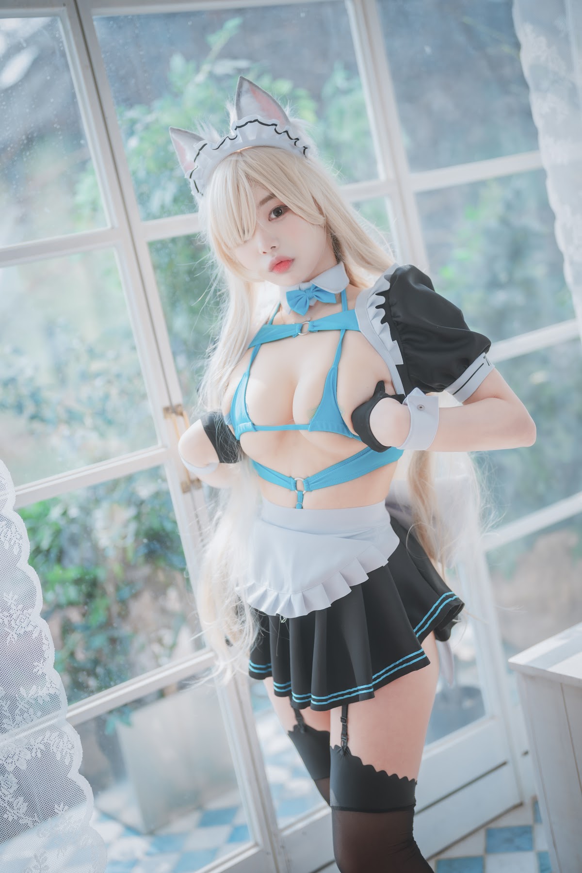 DJAWA Photo – Zzyuri (쮸리) – Asuna’s Maid Mansion (+S.Ver) - P55