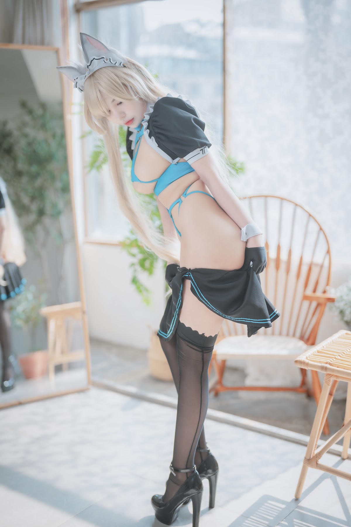 DJAWA Photo – Zzyuri (쮸리) – Asuna’s Maid Mansion (+S.Ver) - P56