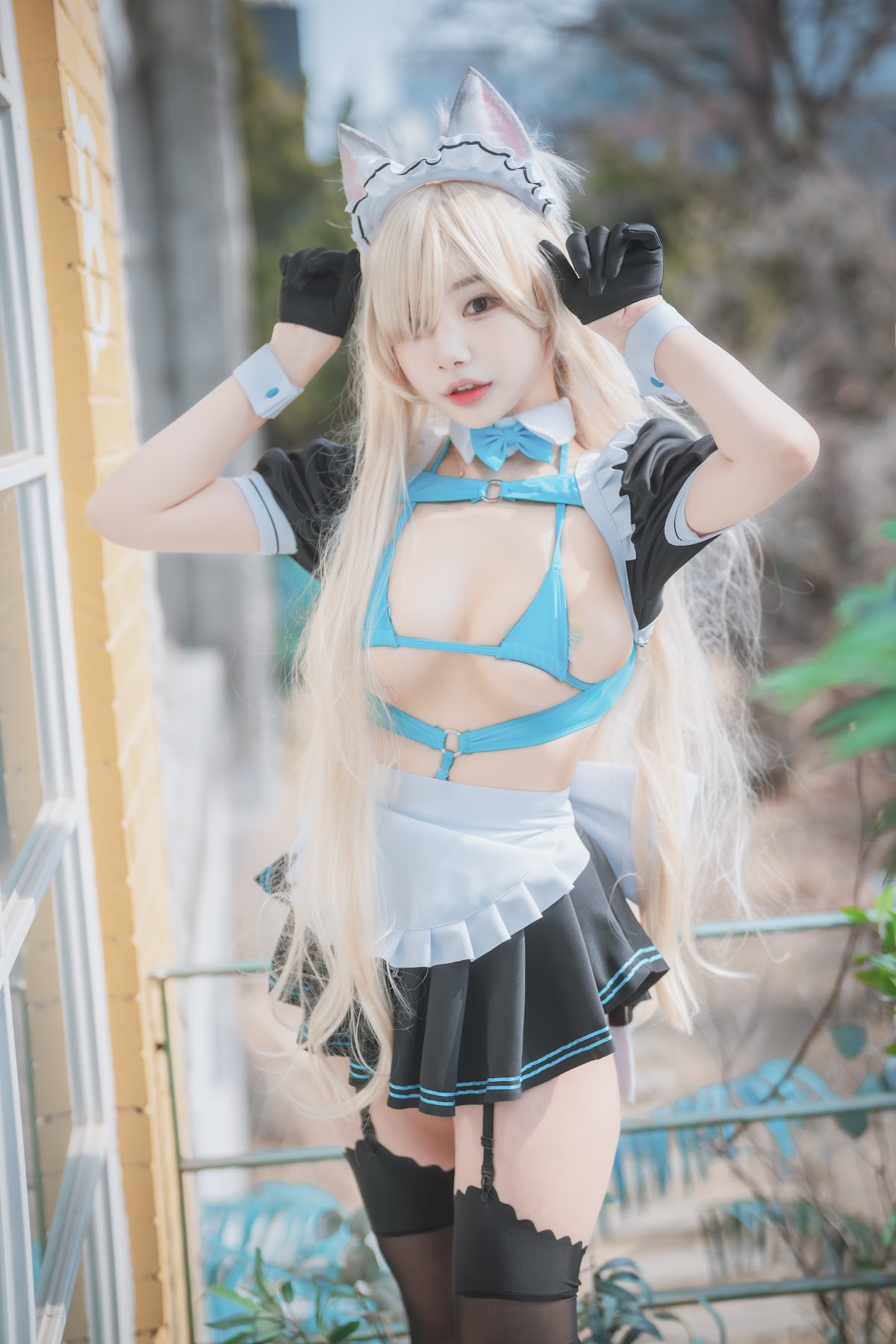 DJAWA Photo – Zzyuri (쮸리) – Asuna’s Maid Mansion (+S.Ver) - P6