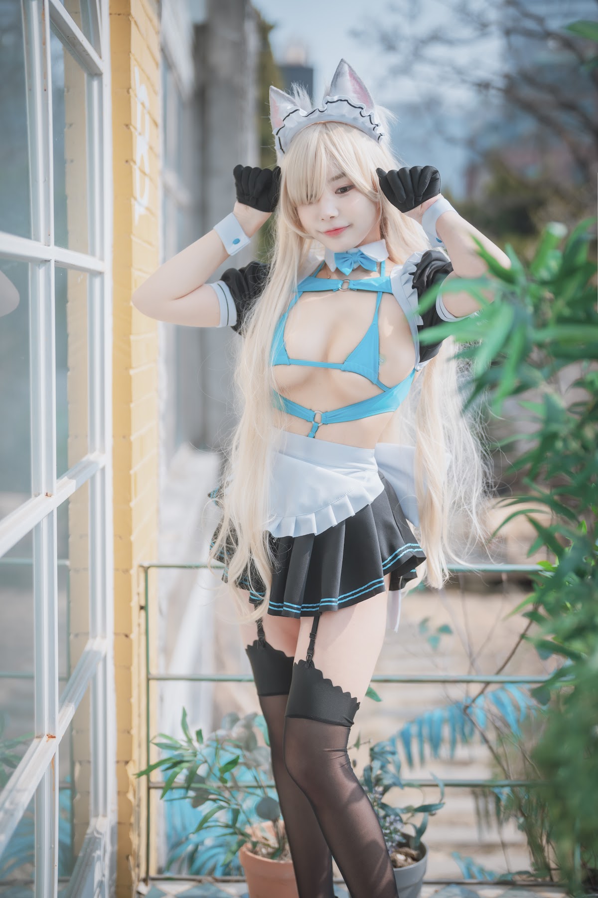 DJAWA Photo – Zzyuri (쮸리) – Asuna’s Maid Mansion (+S.Ver) - P7