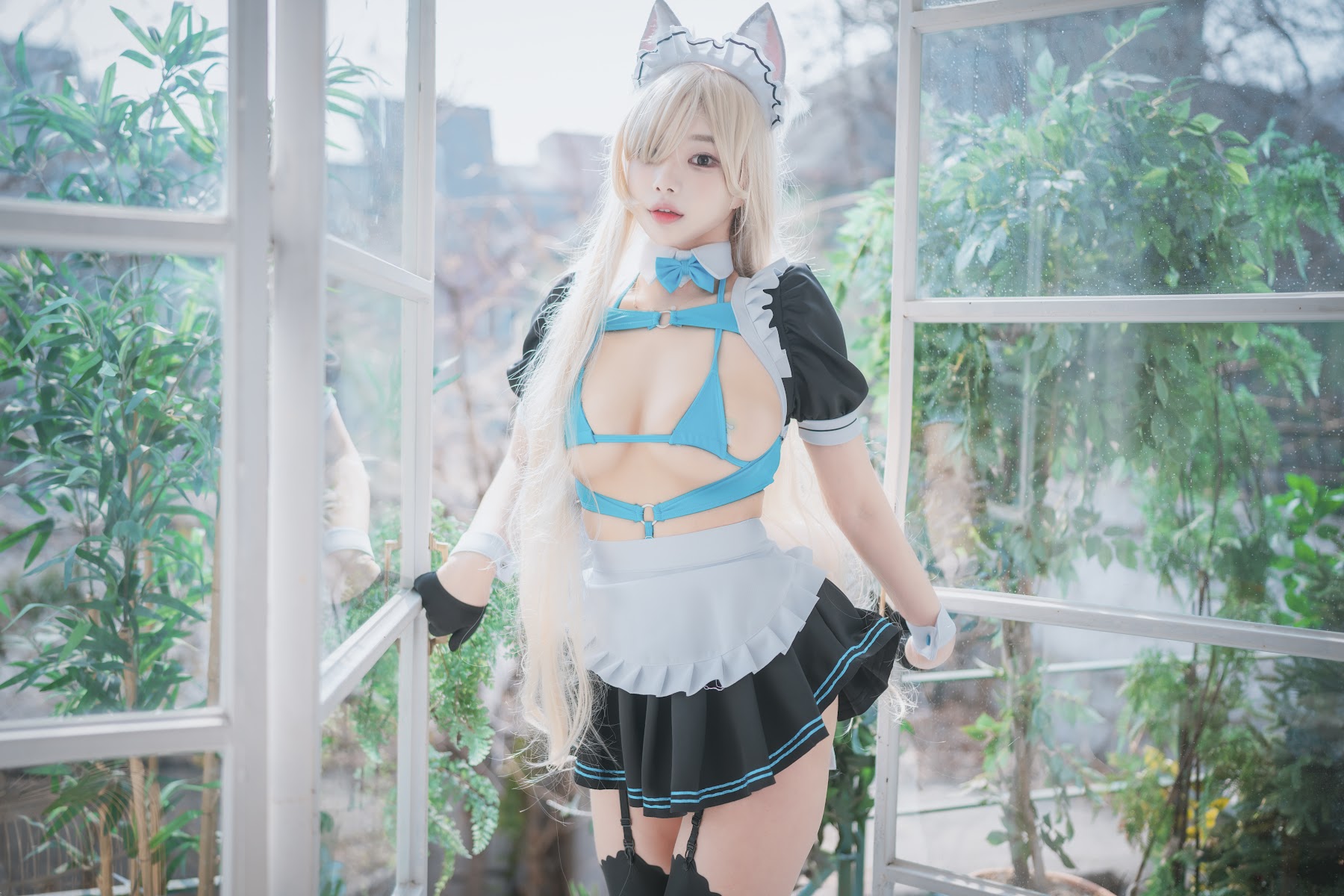 DJAWA Photo – Zzyuri (쮸리) – Asuna’s Maid Mansion (+S.Ver) - P8
