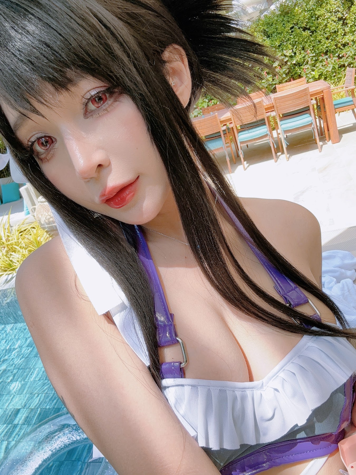 Coser@UmekoJ – Tifa Lockhart Swimsuit – Final Fantasy - P107