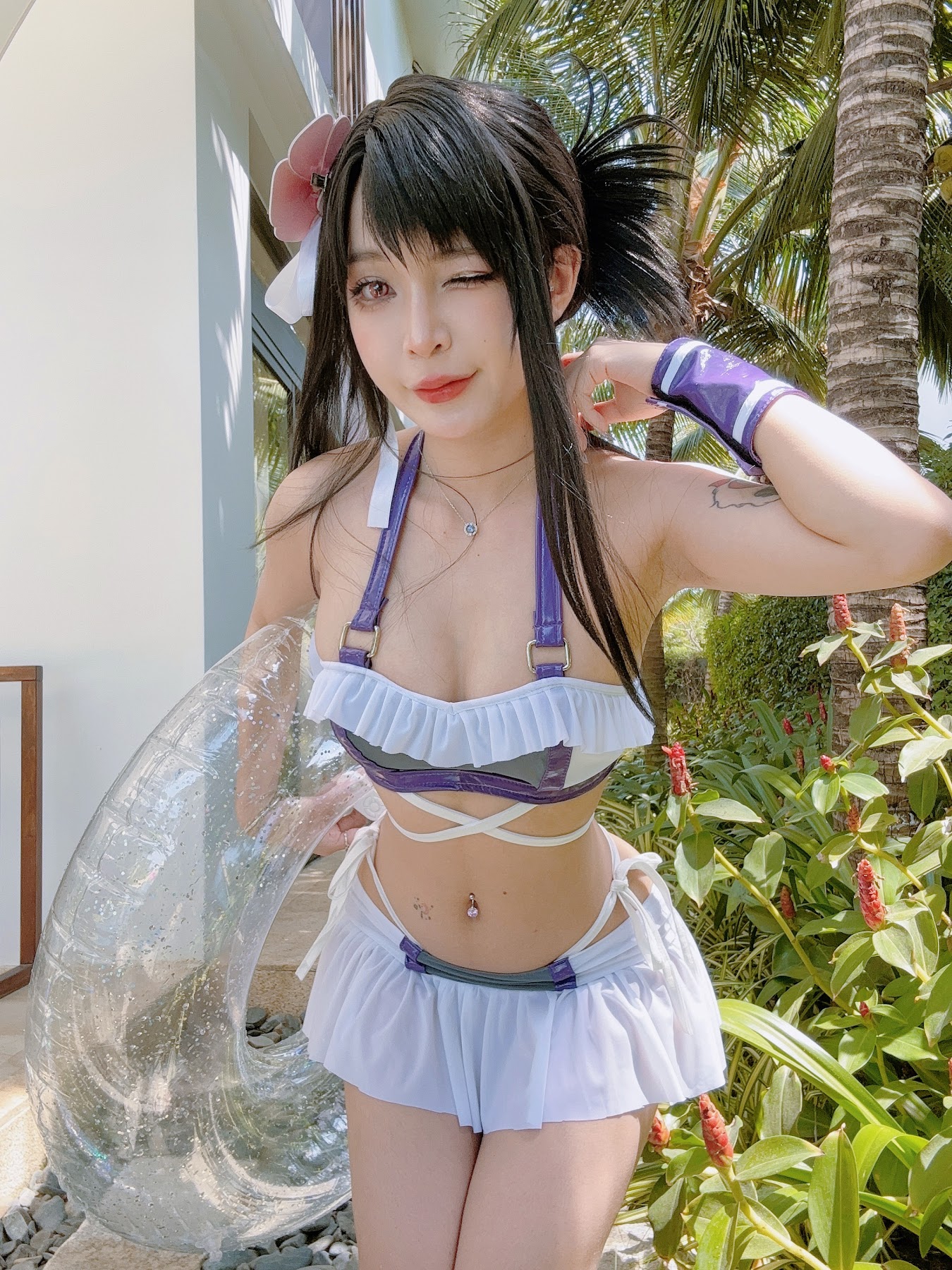 Coser@UmekoJ – Tifa Lockhart Swimsuit – Final Fantasy - P97