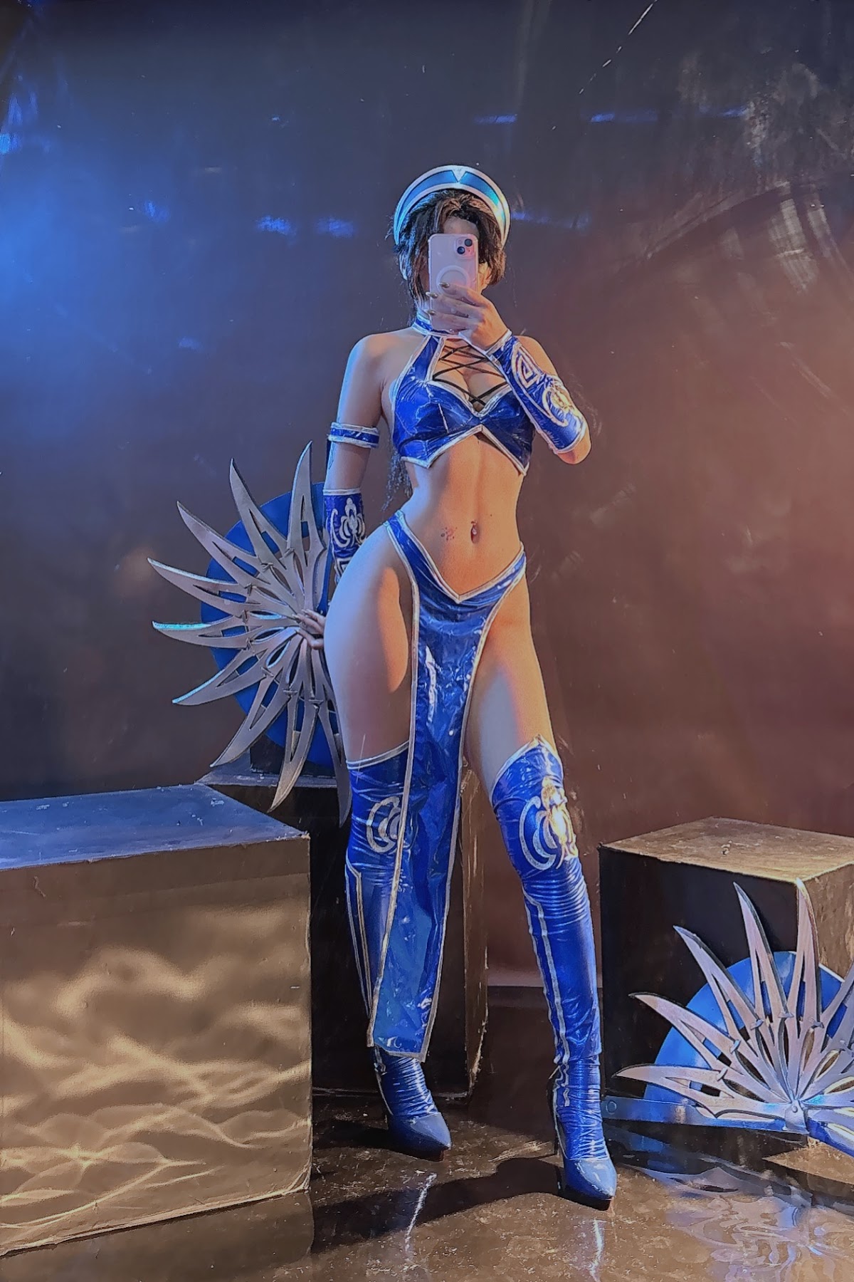 Coser@UmekoJ – Cosplay Kitana Mortal Kombat - P81