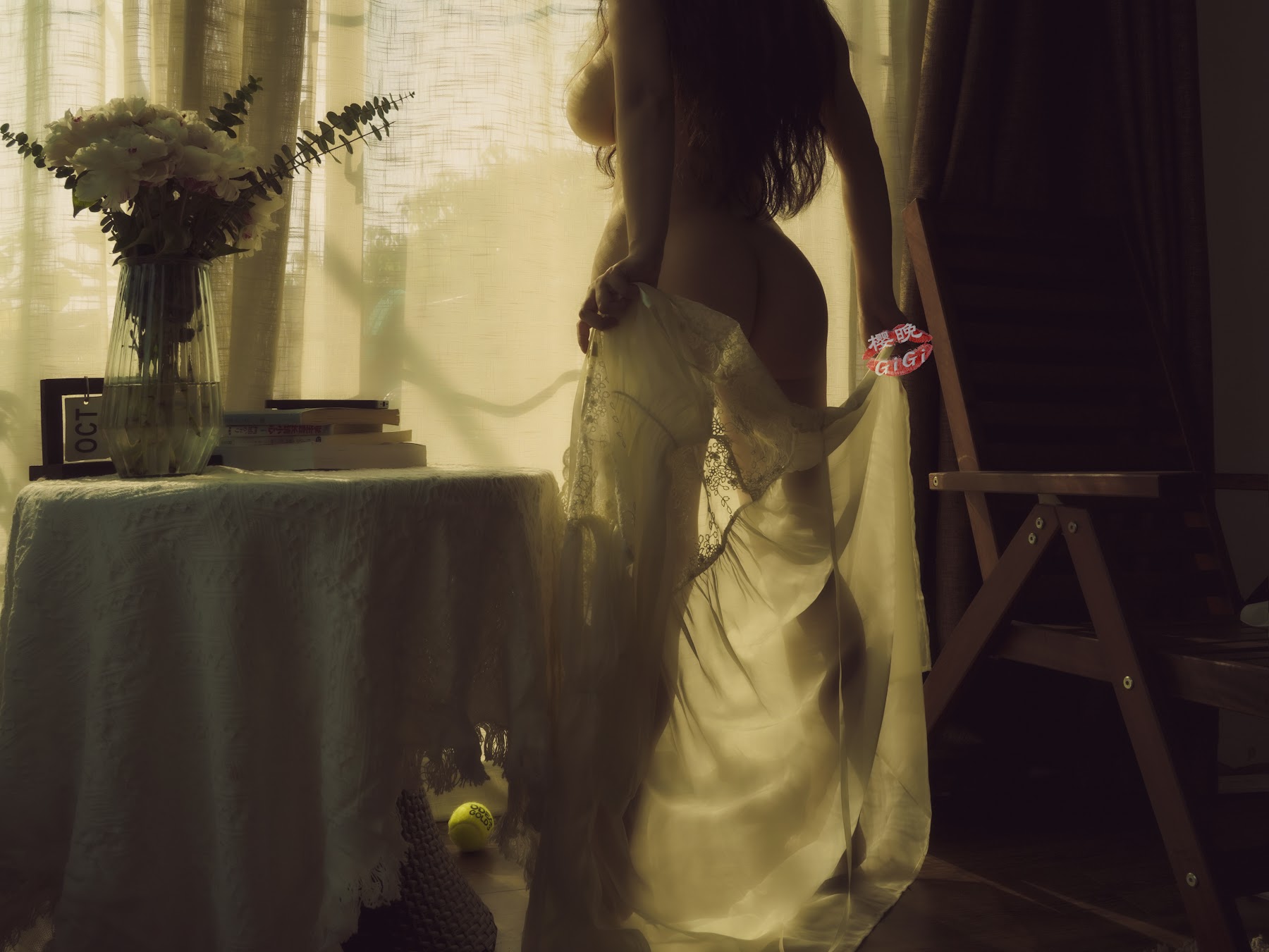 Coser@樱晚gigi – 窗前的花 - P14