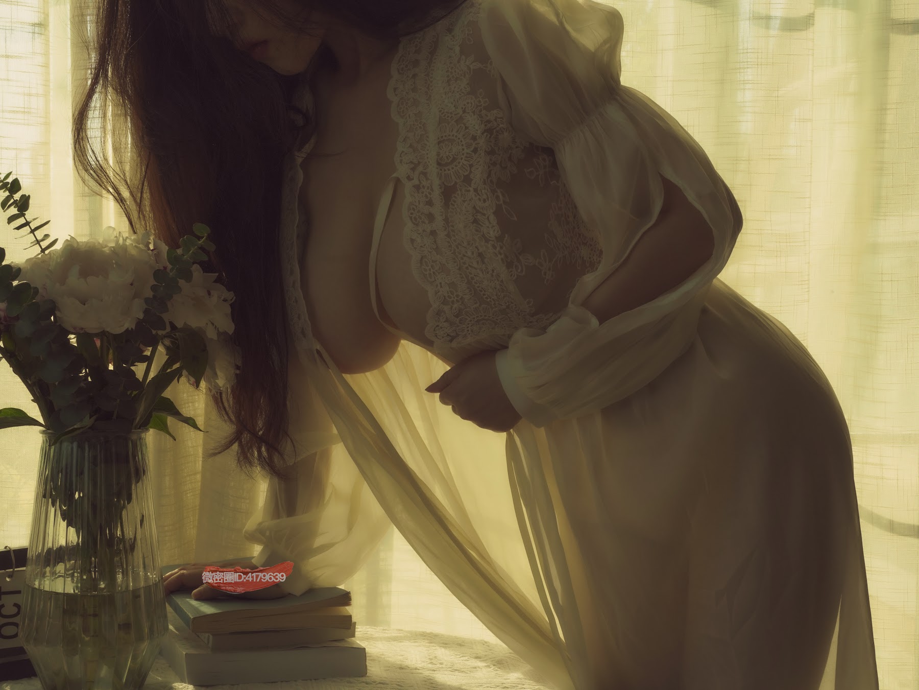 Coser@樱晚gigi – 窗前的花 - P19
