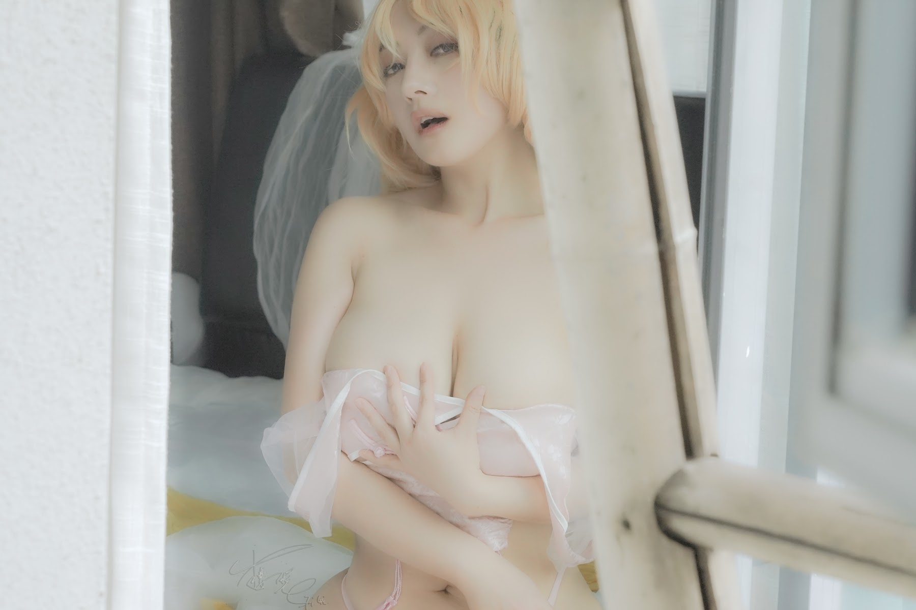 Coser@樱晚gigi – 粉丝群收费写真16 双子 - P11