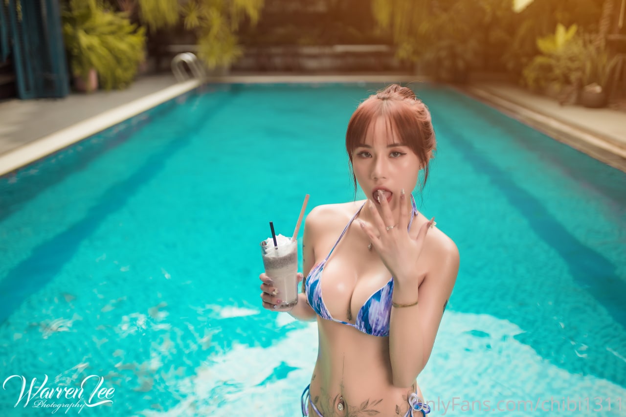 Chibi1311 – 越南美乳美臀模特 OF私拍合集 勾引闺蜜男友野战 - P248