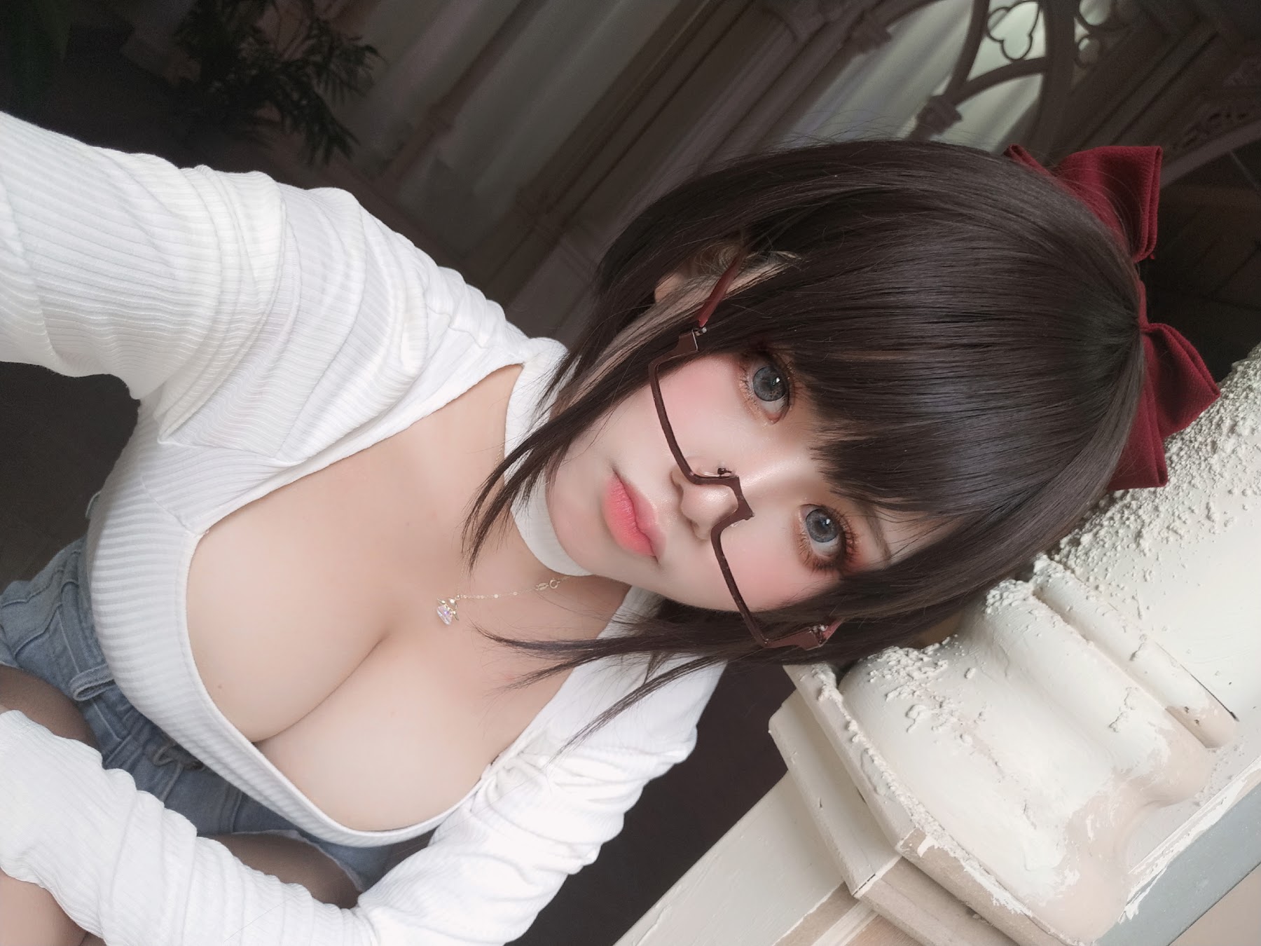 Coser@一笑芳香沁 No.013 与学长的约会date - P25