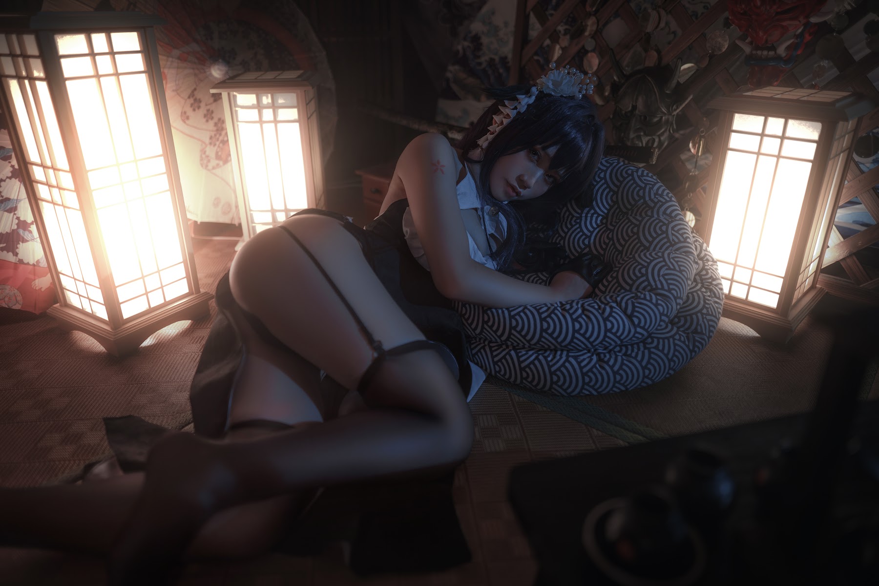 Coser@一笑芳香沁 No.016 吾妻旗袍 - P9