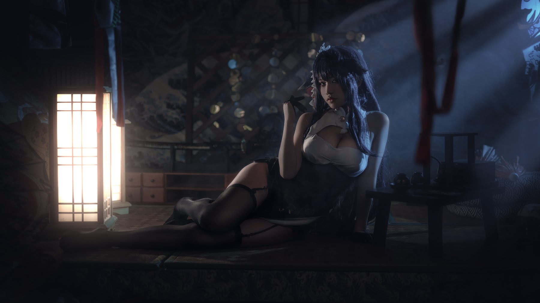 Coser@一笑芳香沁 No.016 吾妻旗袍 - P3