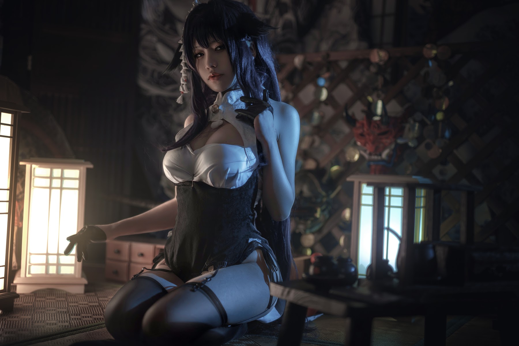 Coser@一笑芳香沁 No.016 吾妻旗袍 - P6