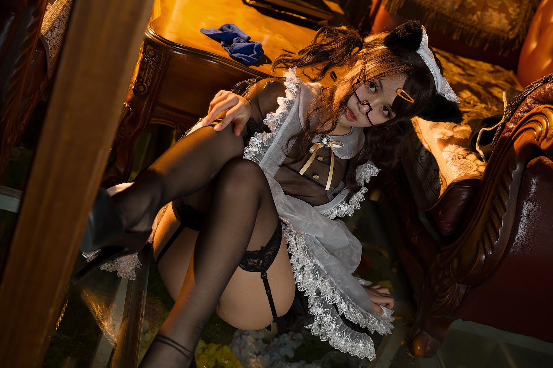 Coser@一笑芳香沁 No.022 透明女仆 - P16