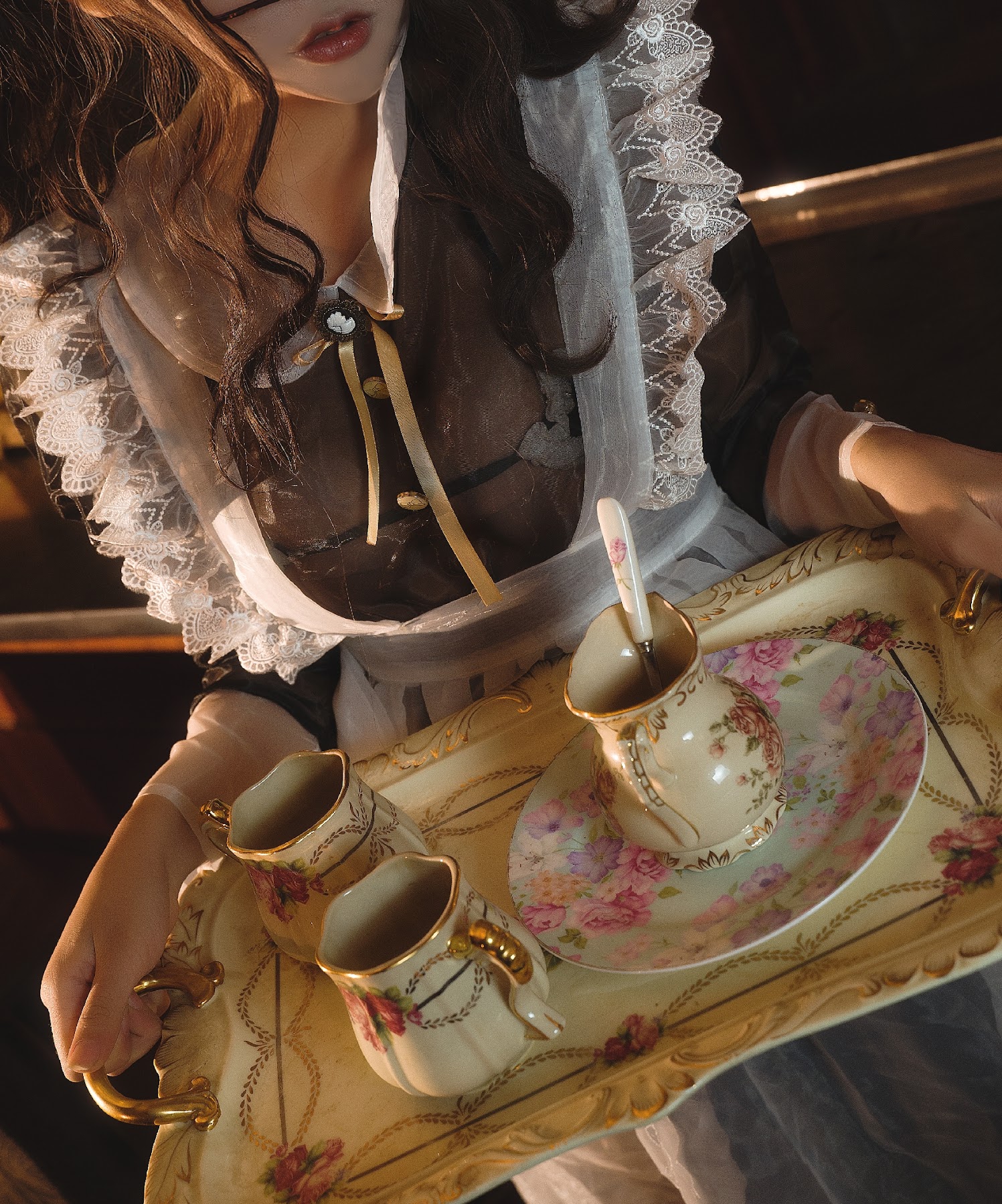 Coser@一笑芳香沁 No.022 透明女仆 - P4