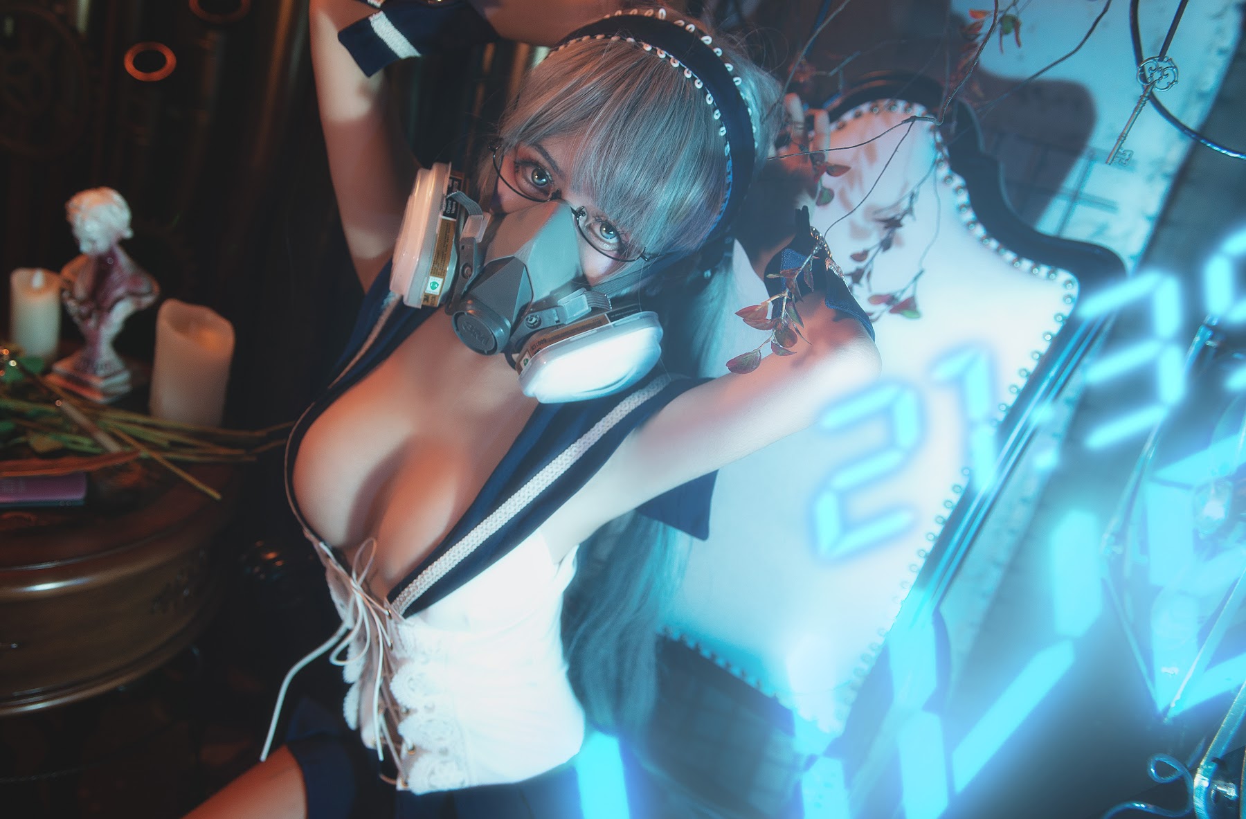 Coser@一笑芳香沁 No.025 JK赛博 - P3