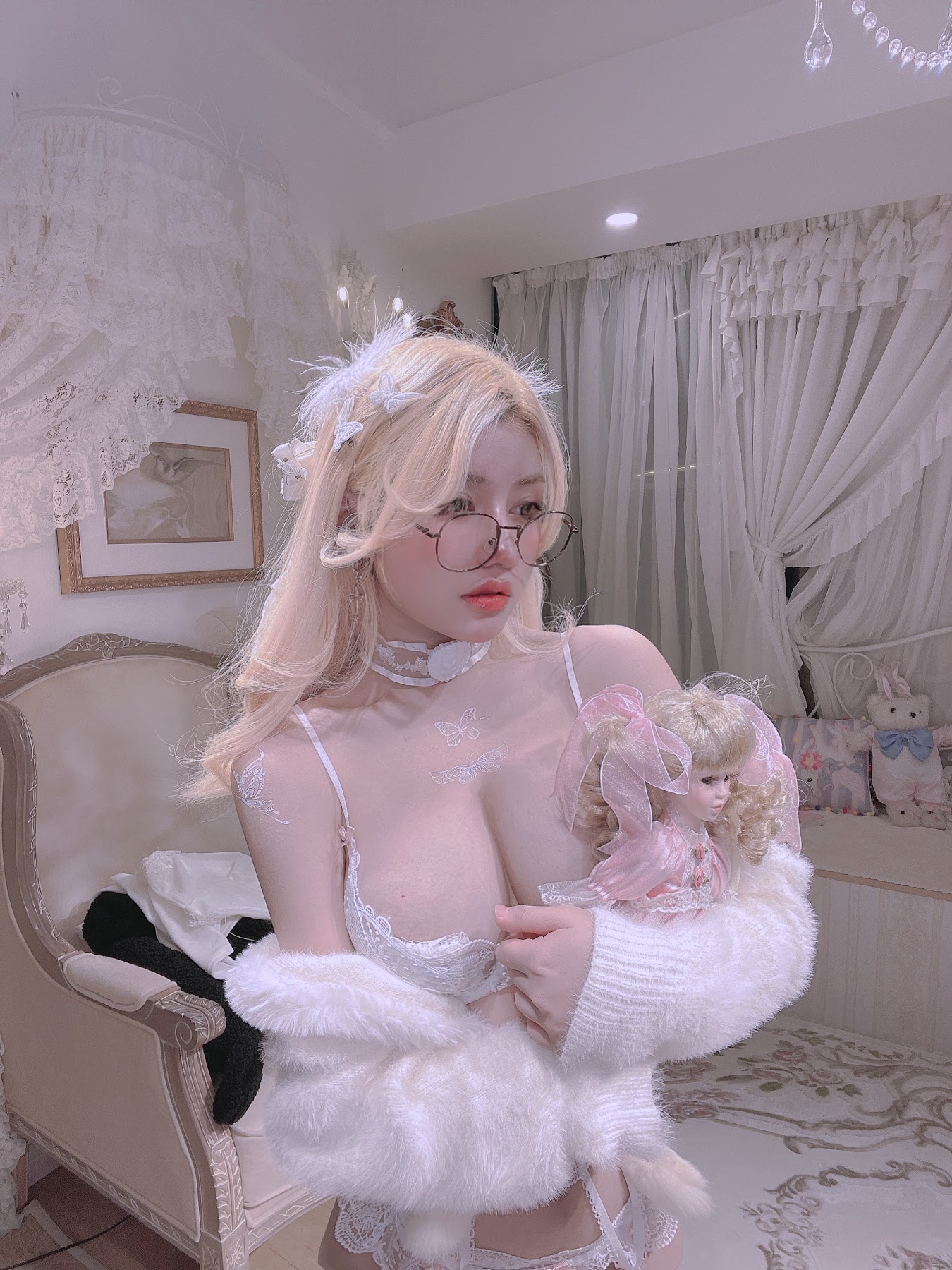 Coser@一笑芳香沁 No.026 笼中鸟 - P41