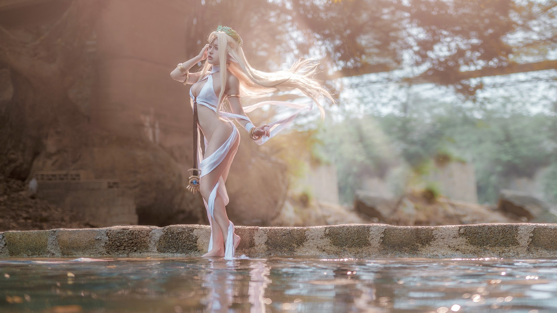 Coser@一笑芳香沁 No.027 黑兽白精灵 - P31
