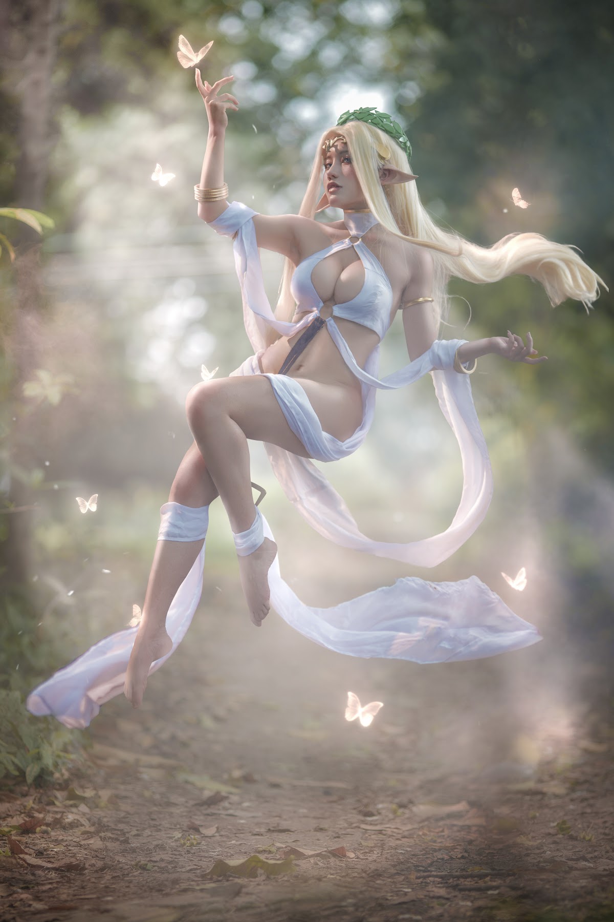 Coser@一笑芳香沁 No.027 黑兽白精灵 - P38