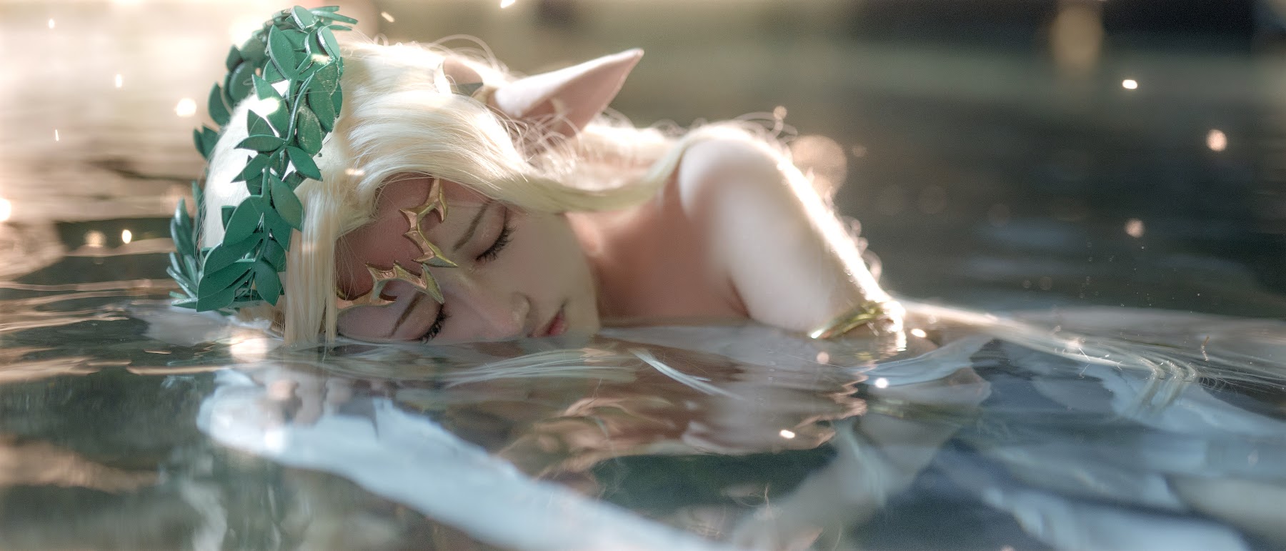 Coser@一笑芳香沁 No.027 黑兽白精灵 - P41