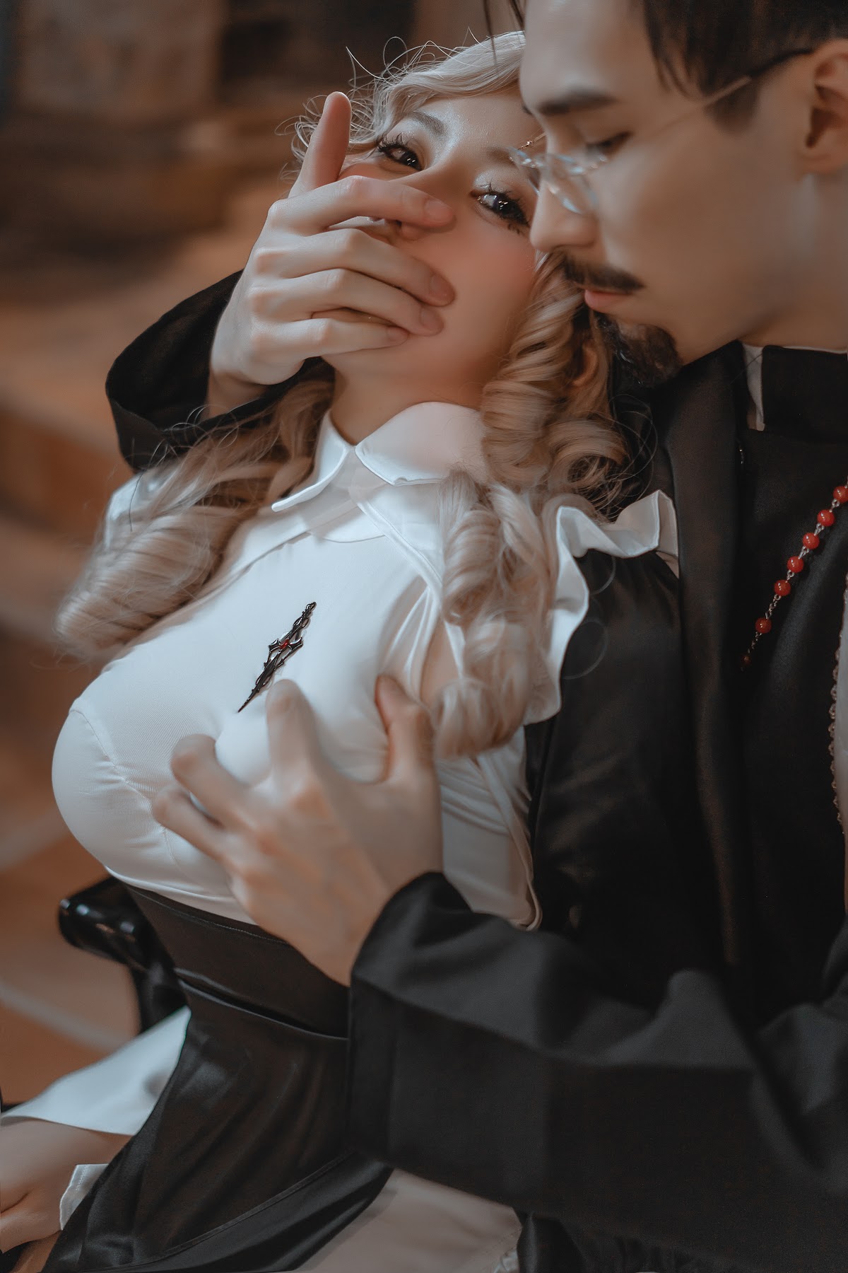 Coser@一笑芳香沁 No.032 修女与神父 - P23