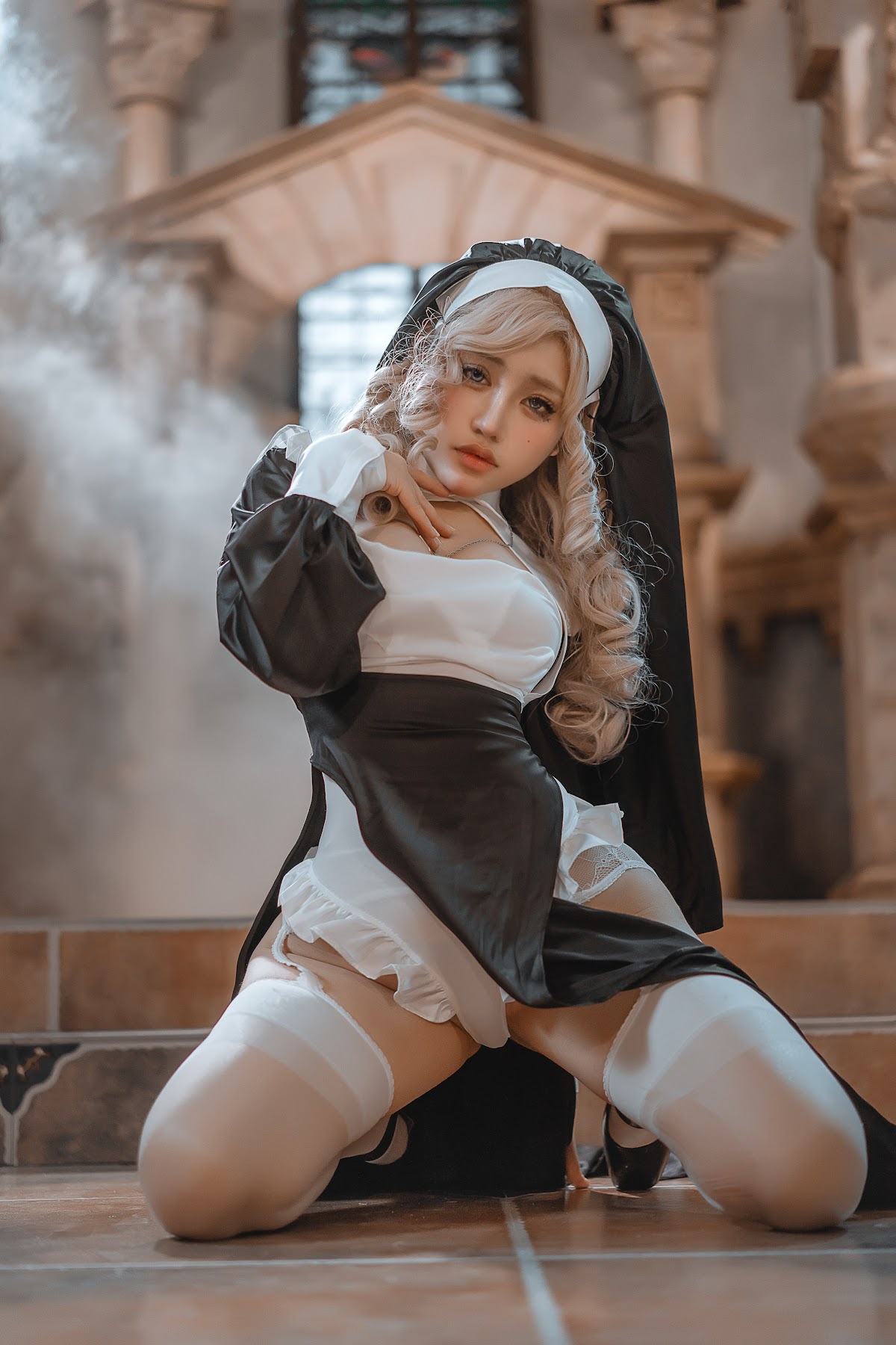 Coser@一笑芳香沁 No.032 修女与神父 - P24