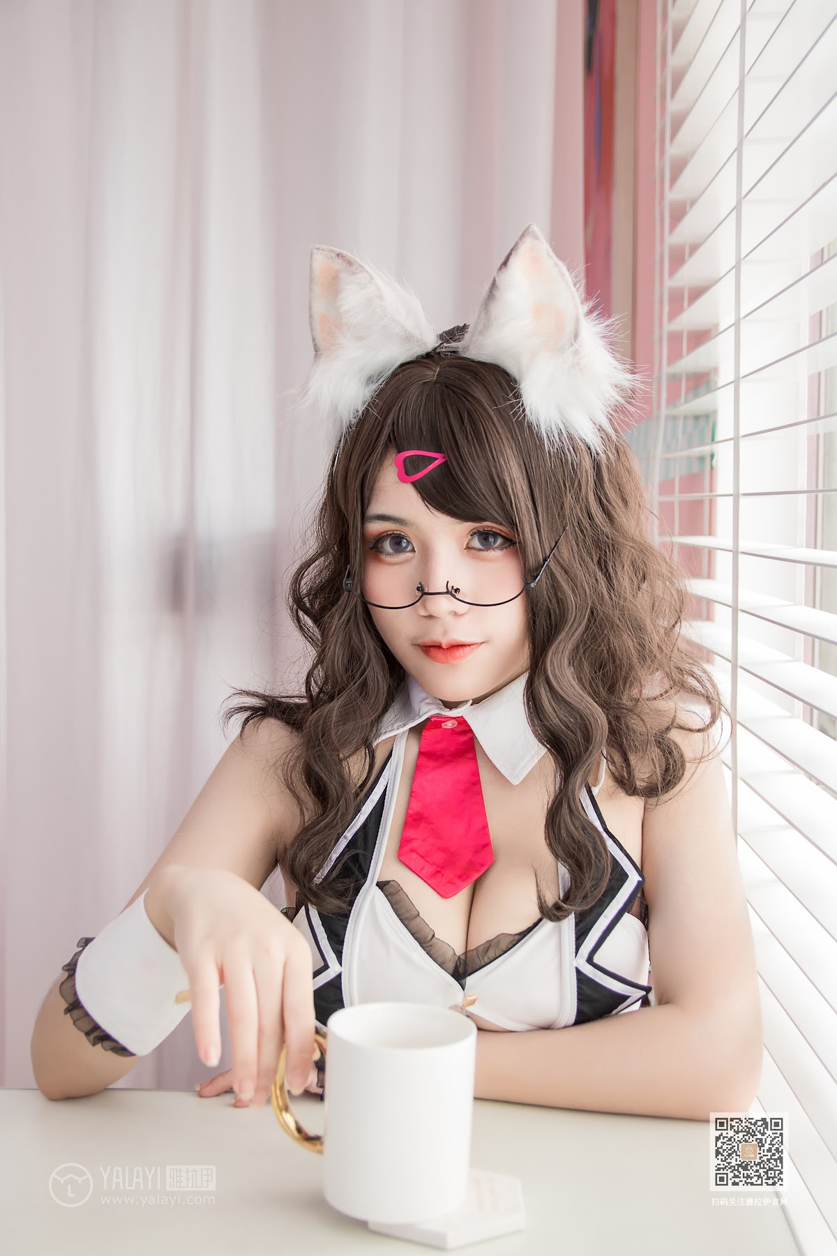 Coser@一笑芳香沁 No.034 狐耳内衣 - P18