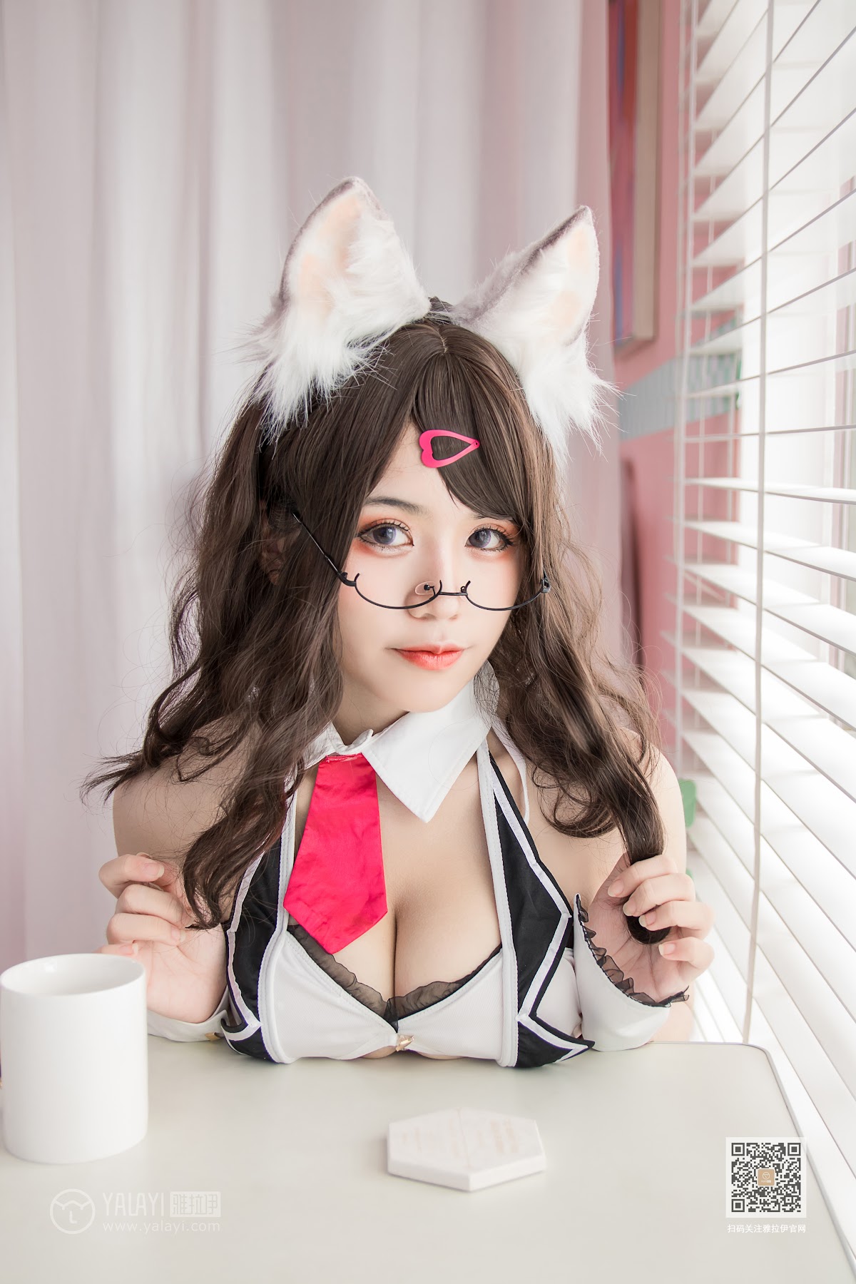 Coser@一笑芳香沁 No.034 狐耳内衣 - P19