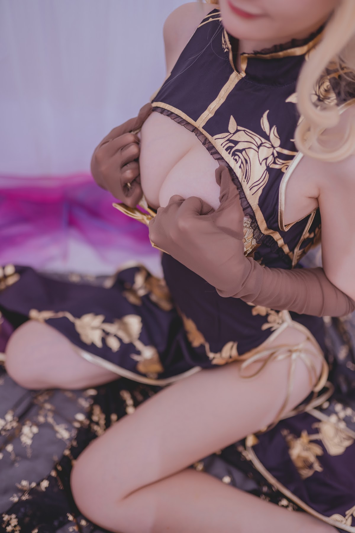 Coser@前羽_rr – 幻想 金莲 - P28