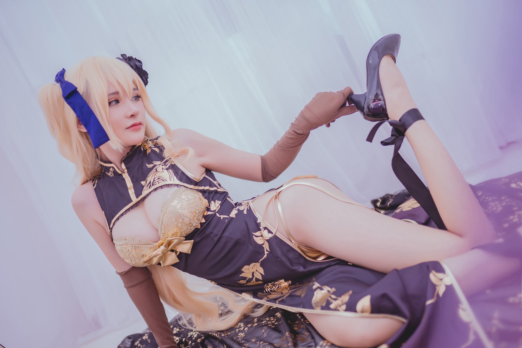 Coser@前羽_rr – 幻想 金莲 - P3