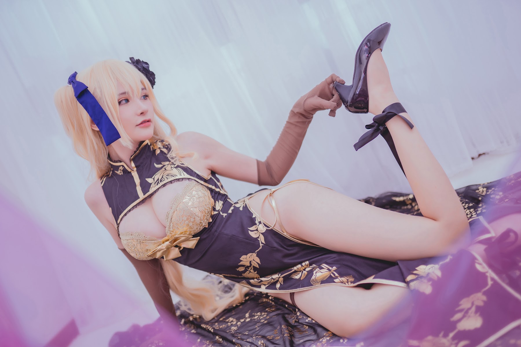 Coser@前羽_rr – 幻想 金莲 - P4