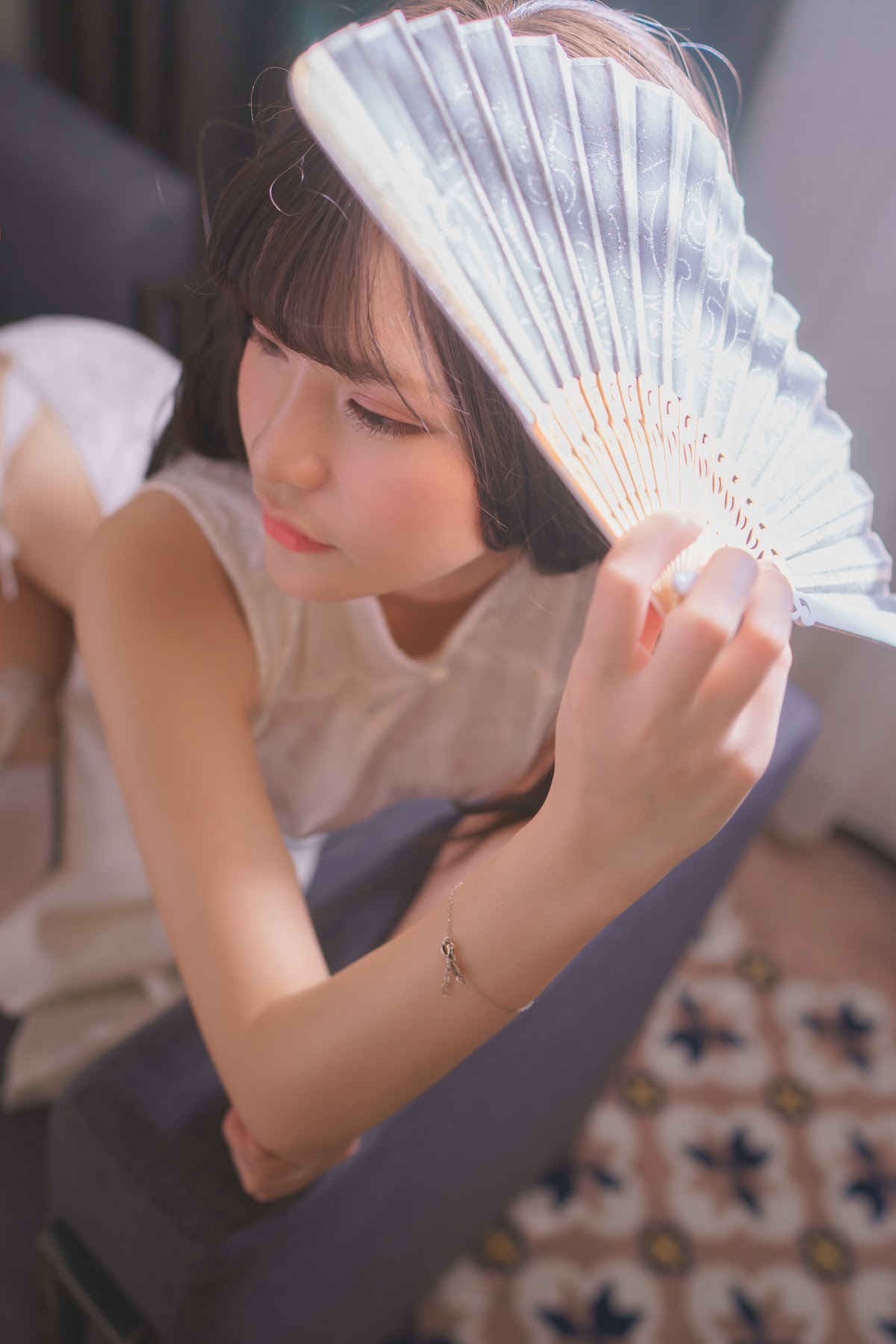 Coser@前羽_rr – 白丝旗袍 - P10