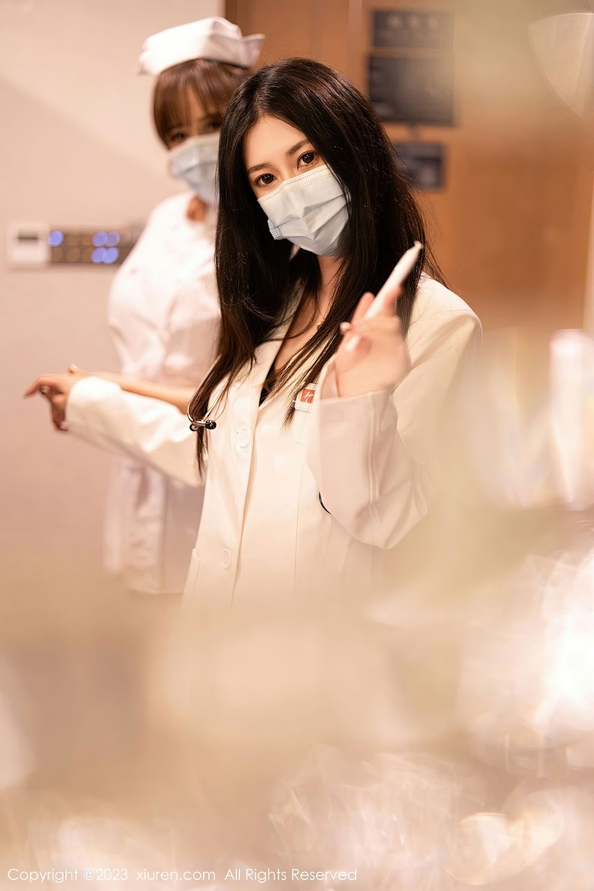 XIUREN No.6312 icy猪 & laura阿姣 - P4