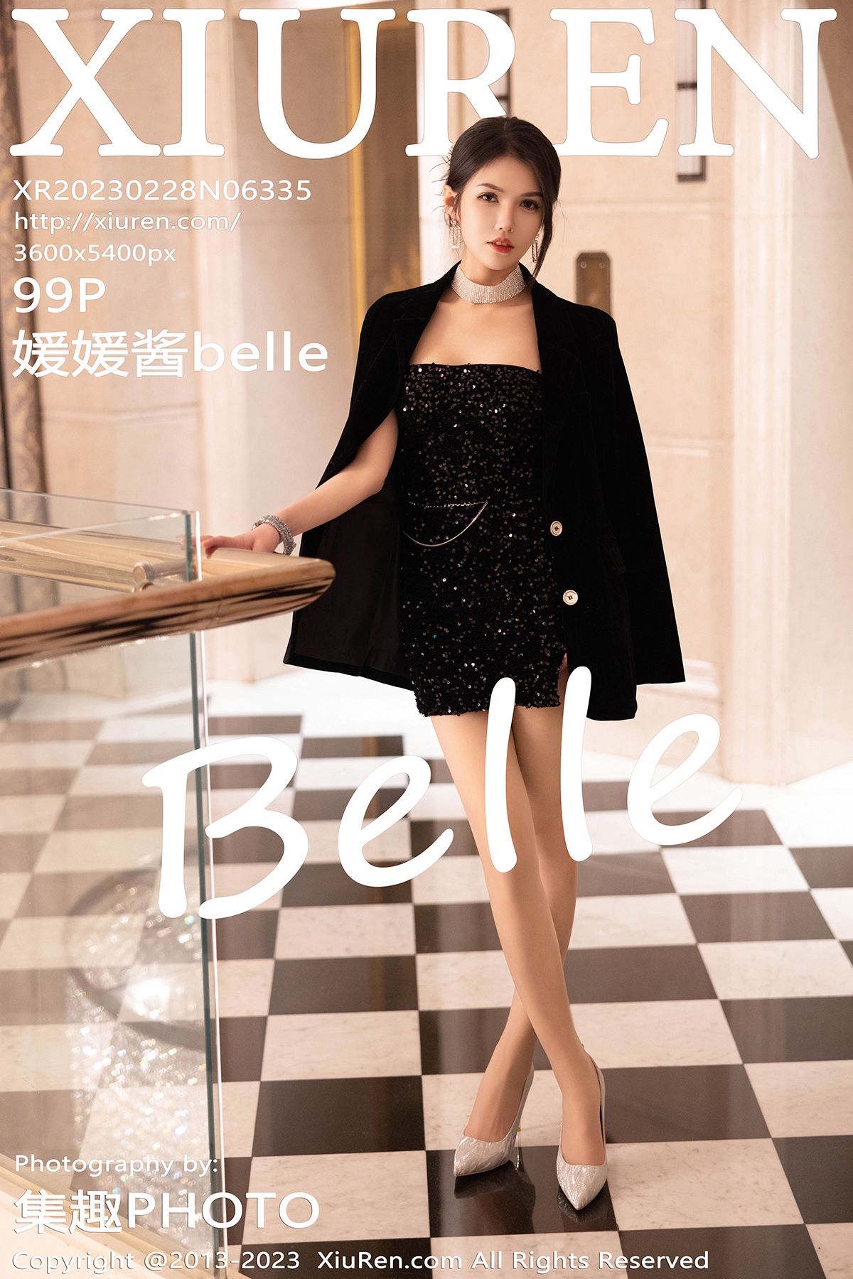 XIUREN No.6335 媛媛酱Belle - P100