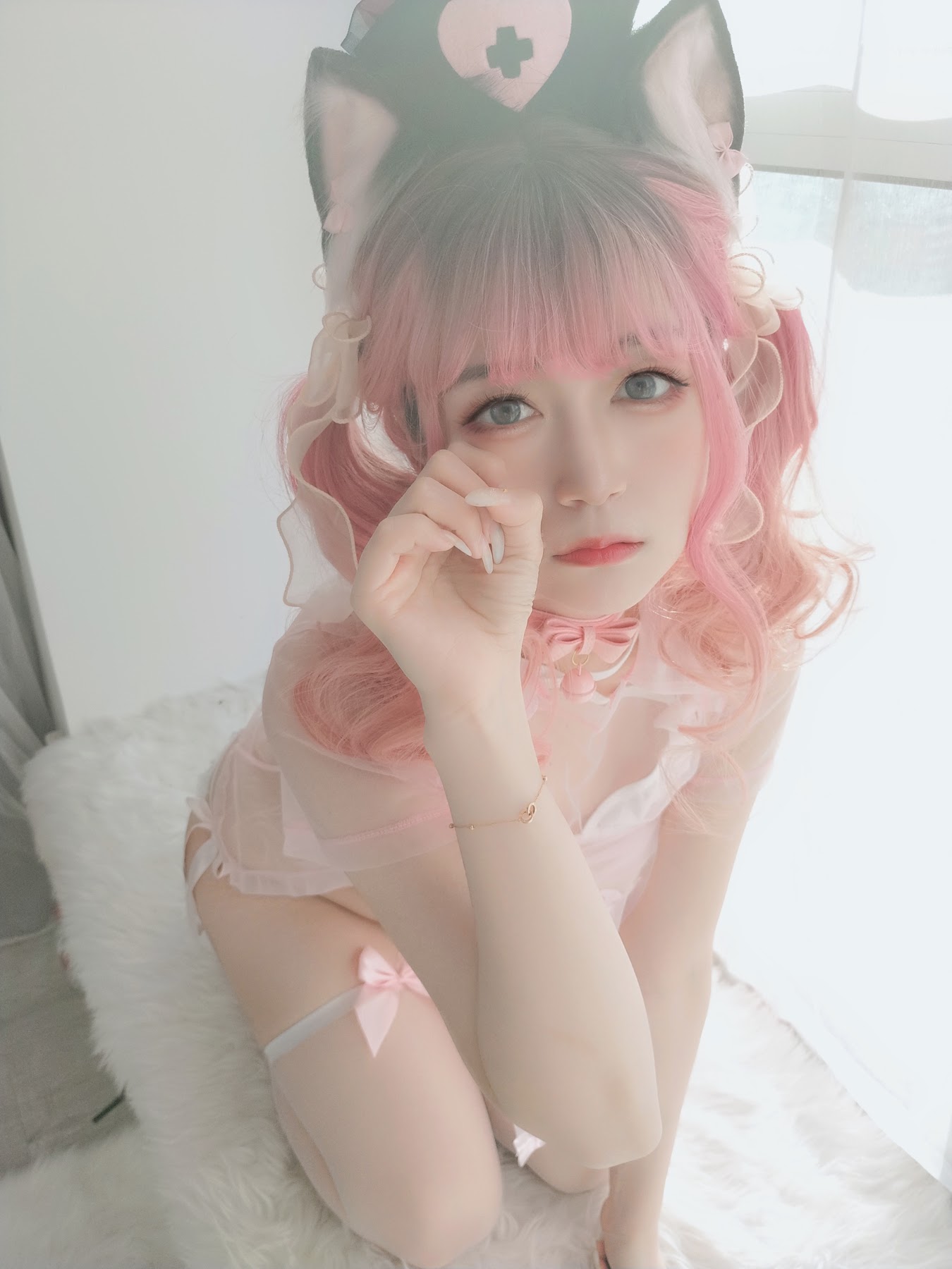 Coser@白银81 猫咪护士 - P9