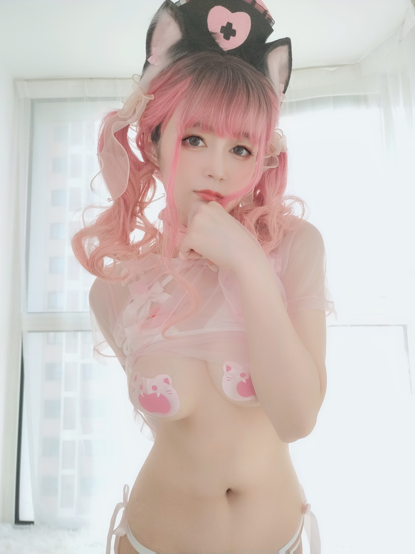 Coser@白银81 猫咪护士 - P25