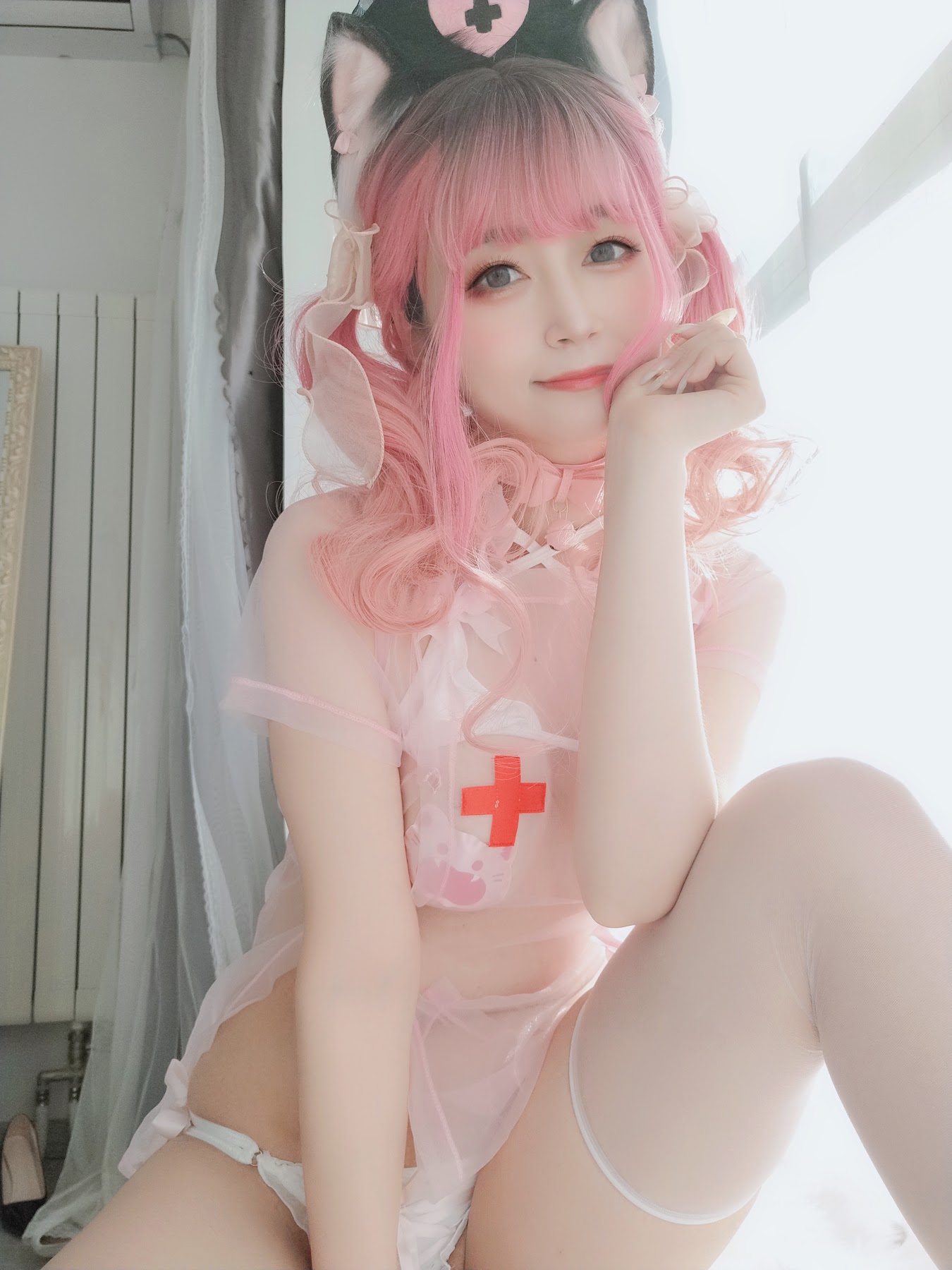 Coser@白银81 猫咪护士 - P27
