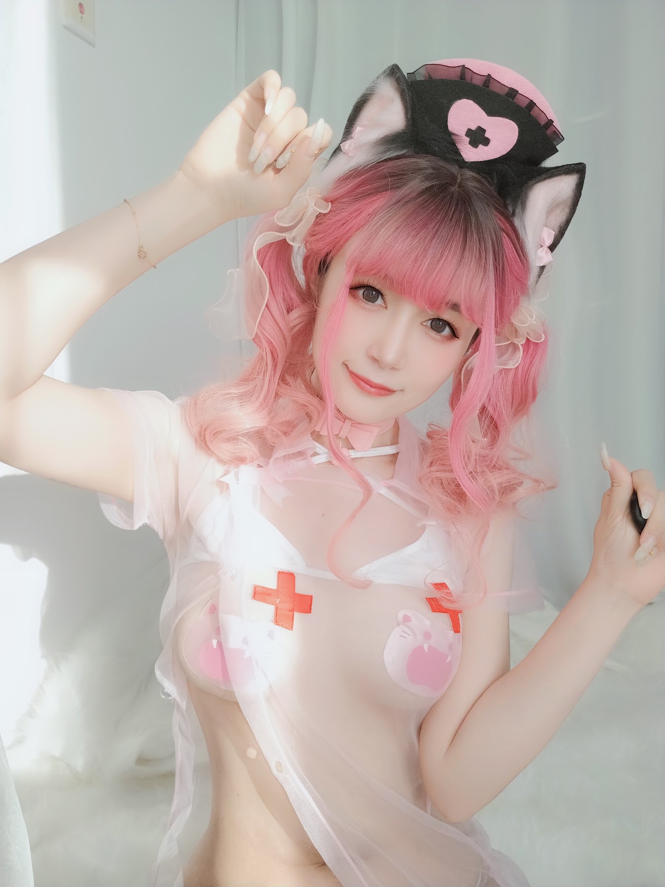 Coser@白银81 猫咪护士 - P4
