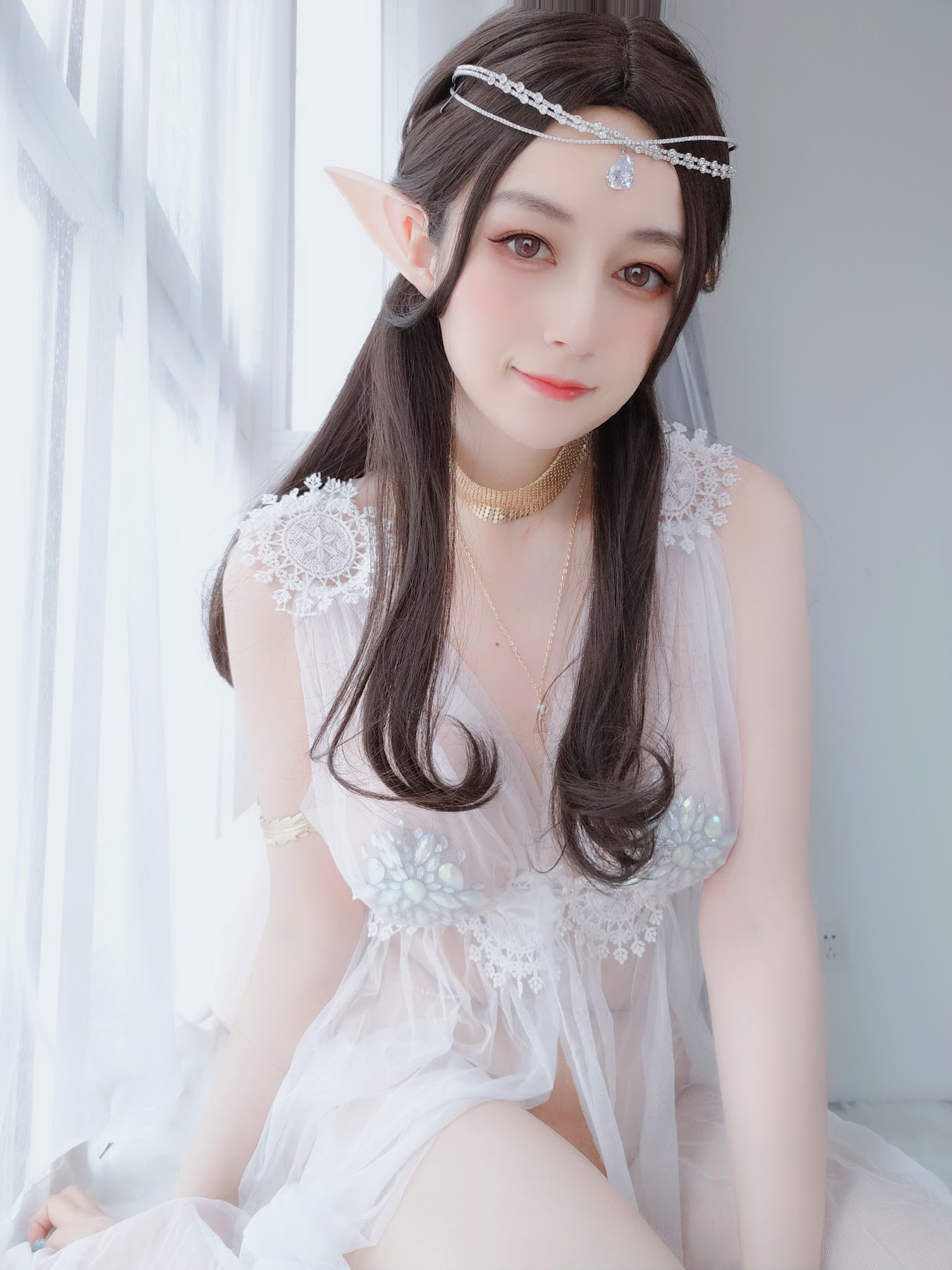 Coser@白银81 精灵宝石内衣 - P10