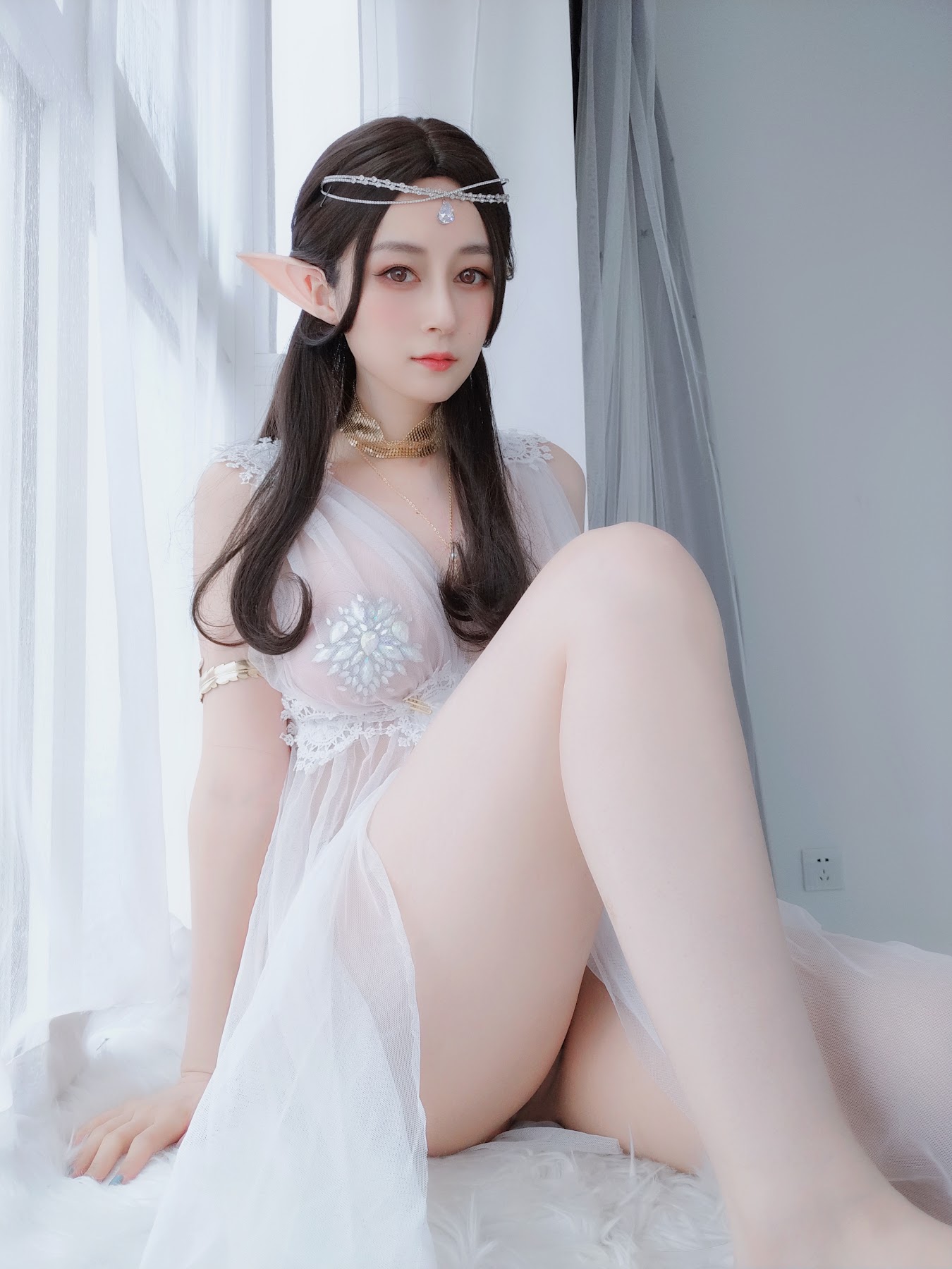 Coser@白银81 精灵宝石内衣 - P13