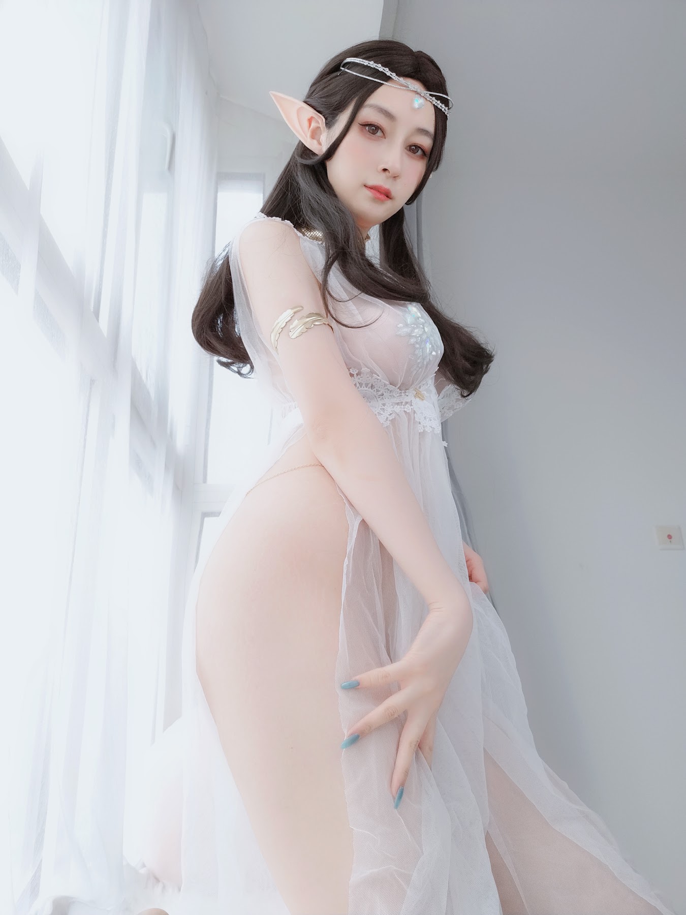 Coser@白银81 精灵宝石内衣 - P16