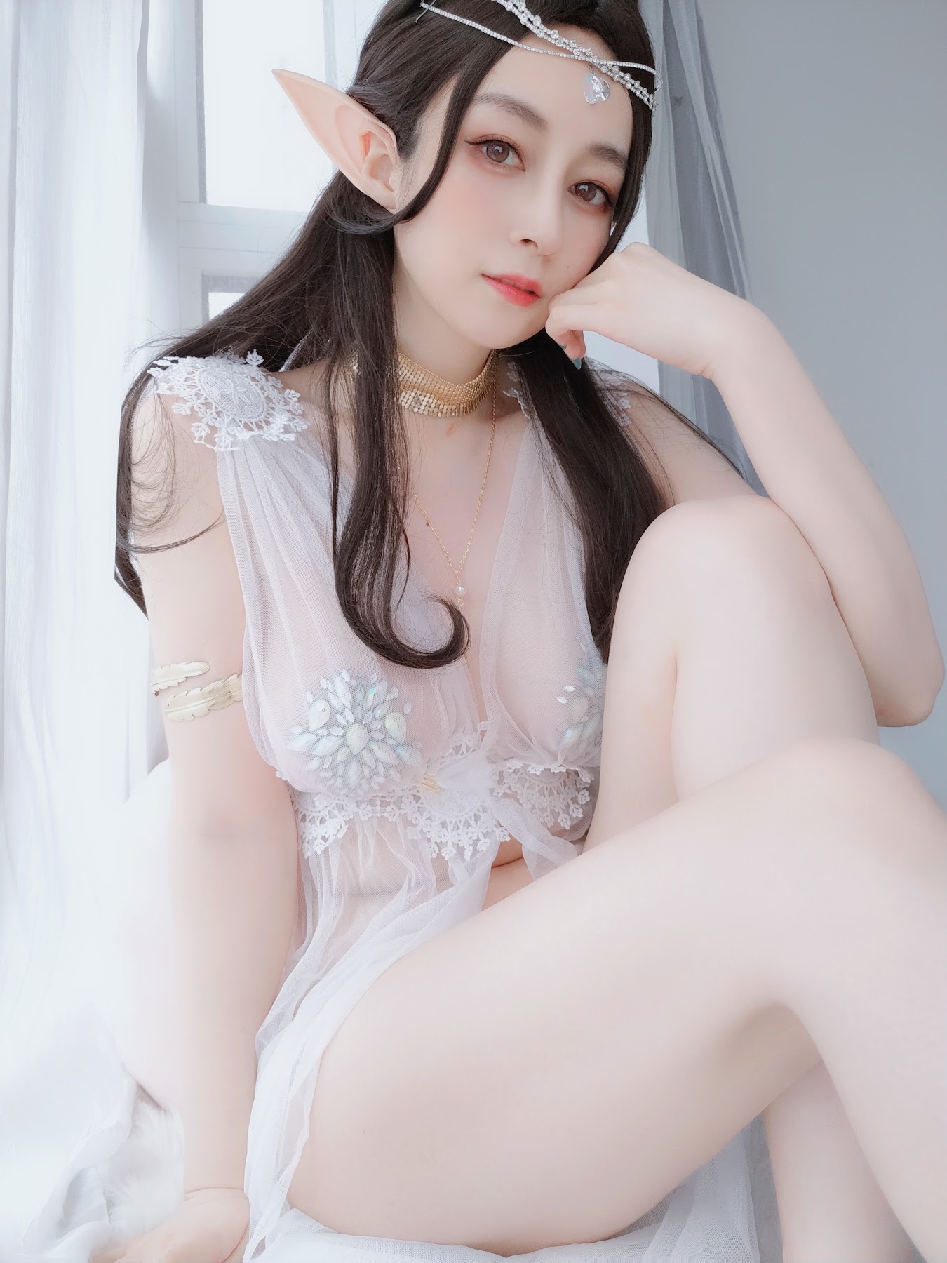 Coser@白银81 精灵宝石内衣 - P23