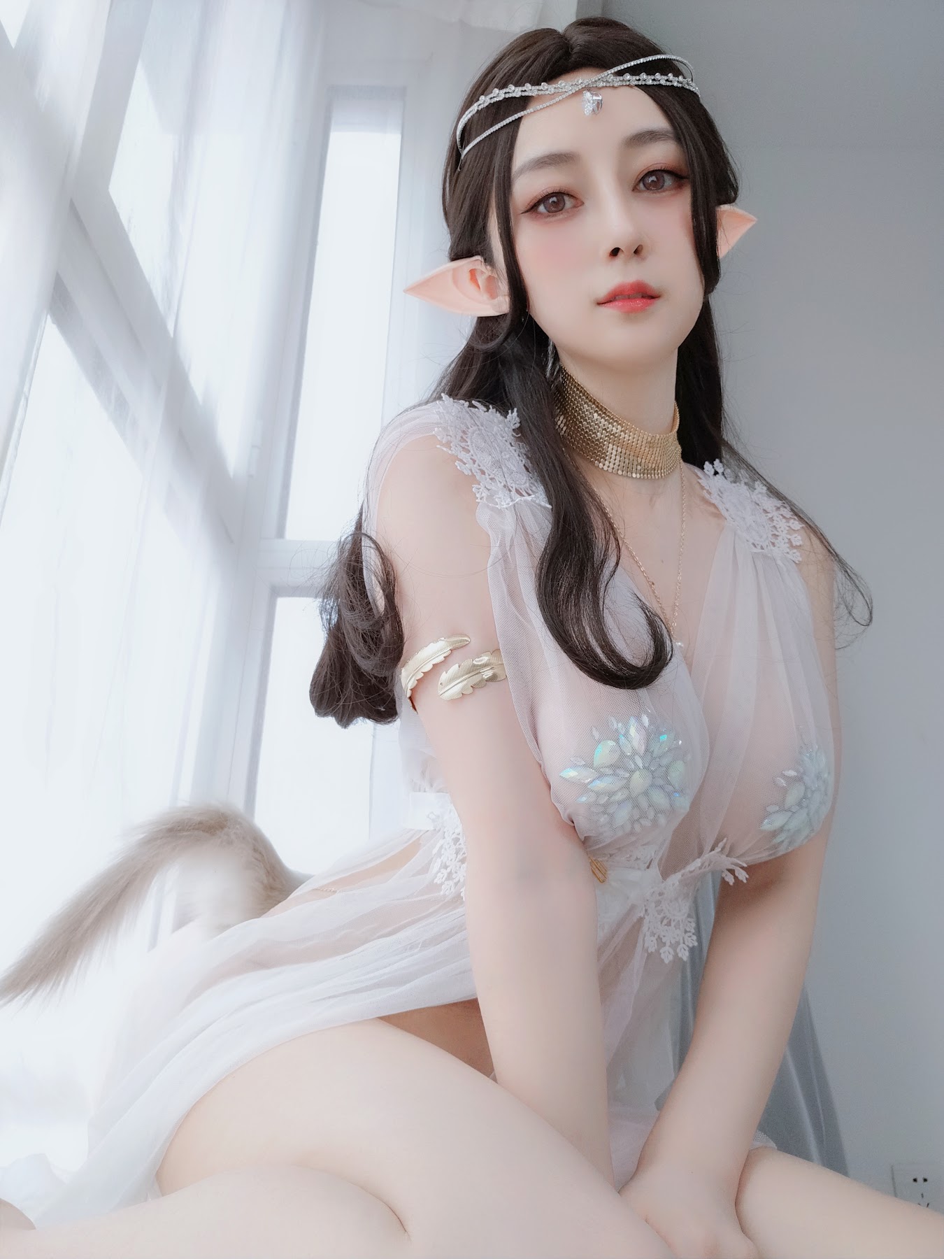 Coser@白银81 精灵宝石内衣 - P25