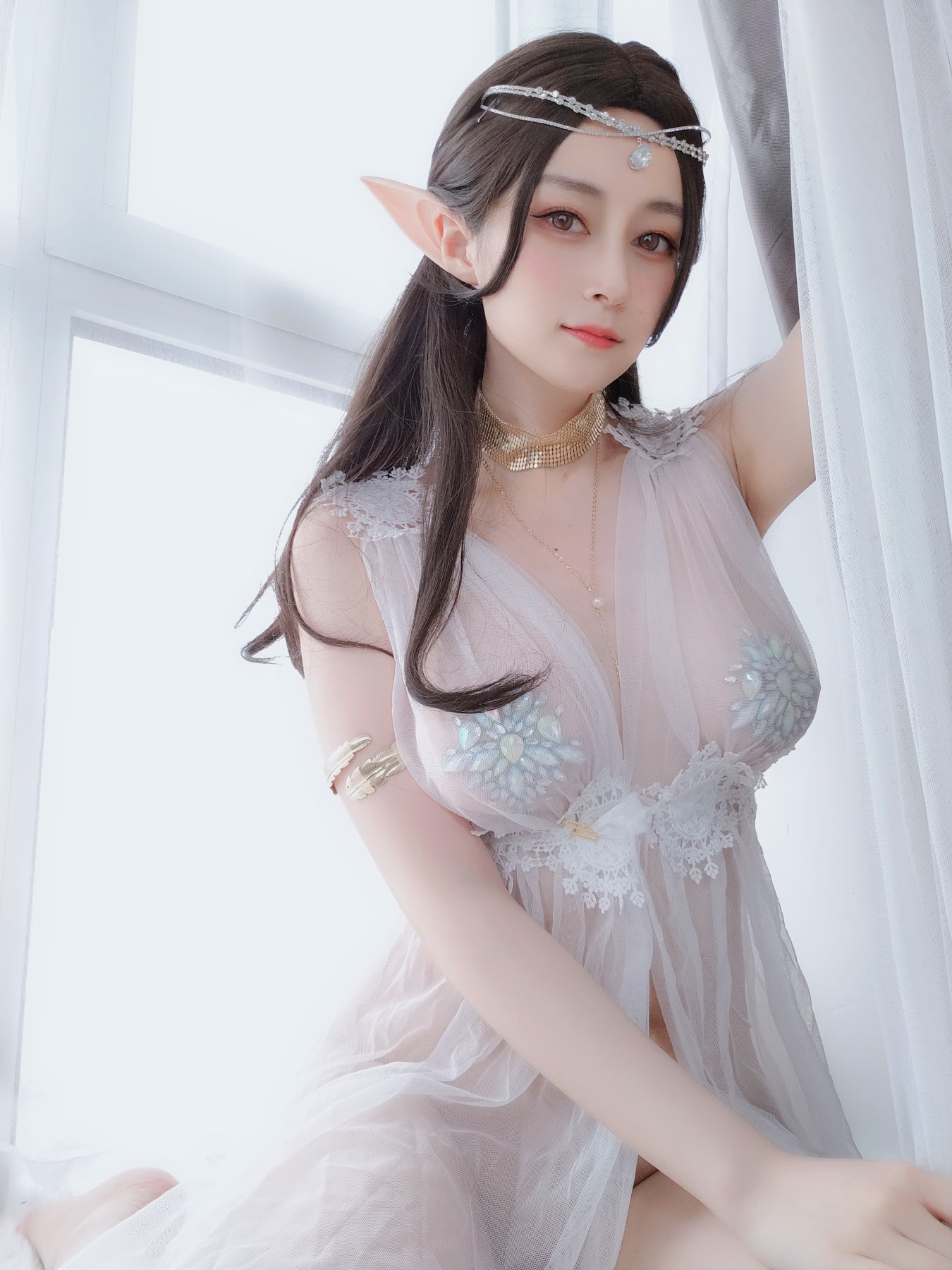Coser@白银81 精灵宝石内衣 - P27