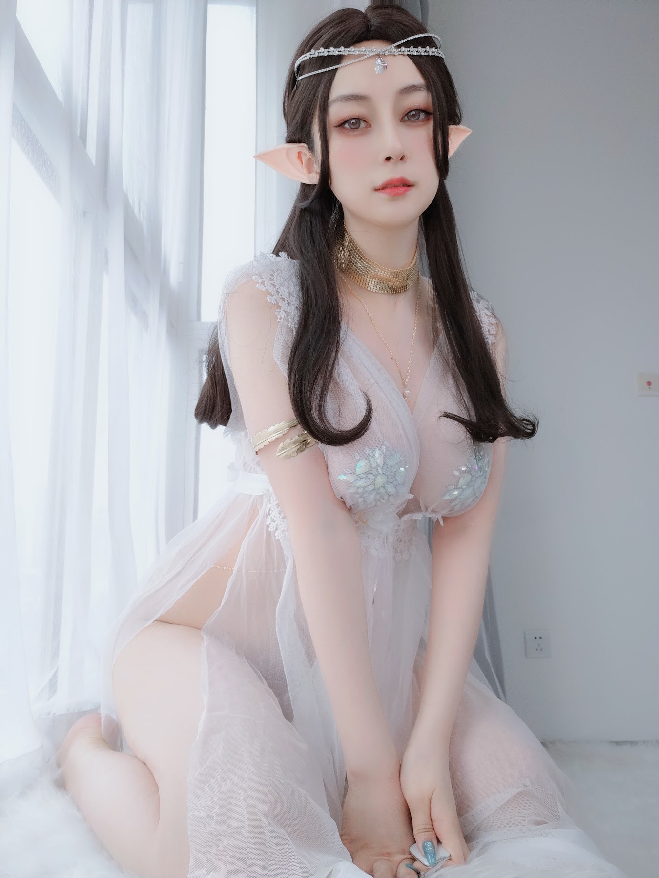 Coser@白银81 精灵宝石内衣 - P2