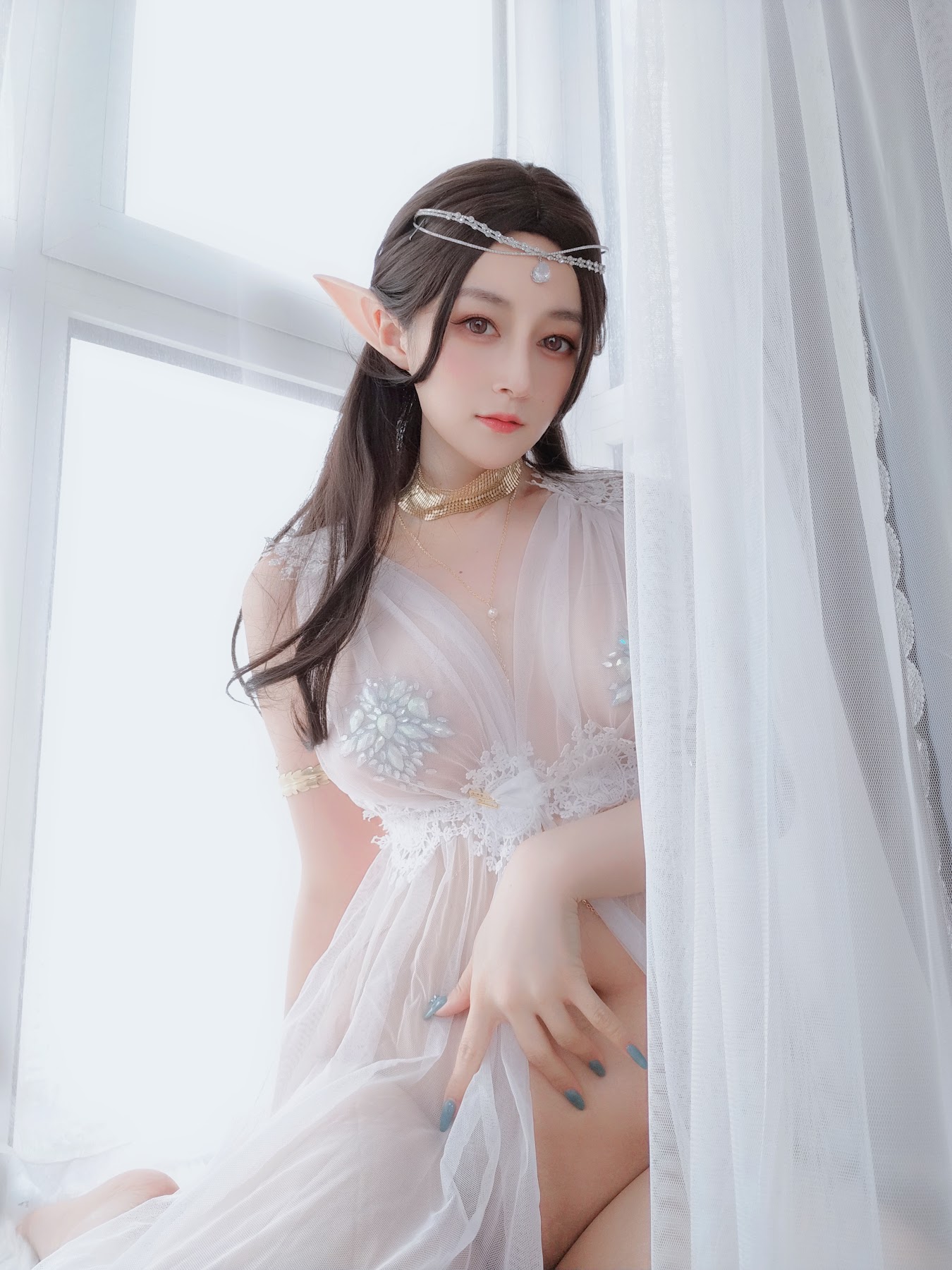 Coser@白银81 精灵宝石内衣 - P38